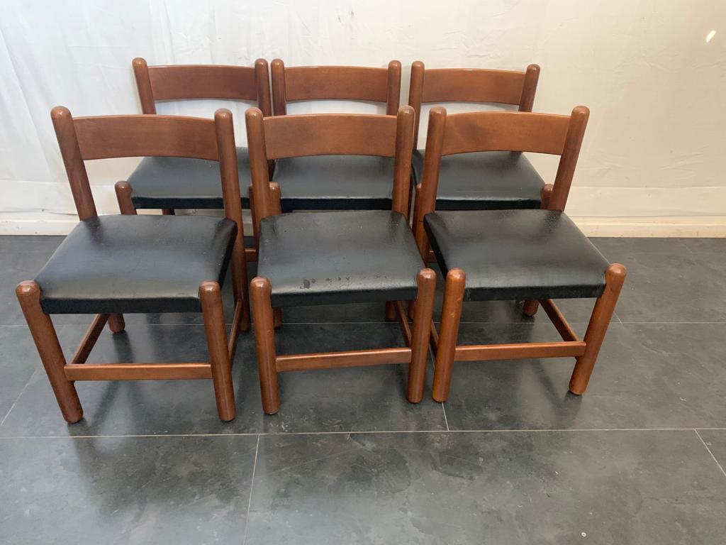 Dining Chairs, 1970s, Set of 6 For Sale 3