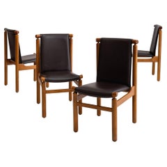 Dining Chairs Attributed to Ilmari Tapiovaara for La Permanente Mobili Cantù, 4