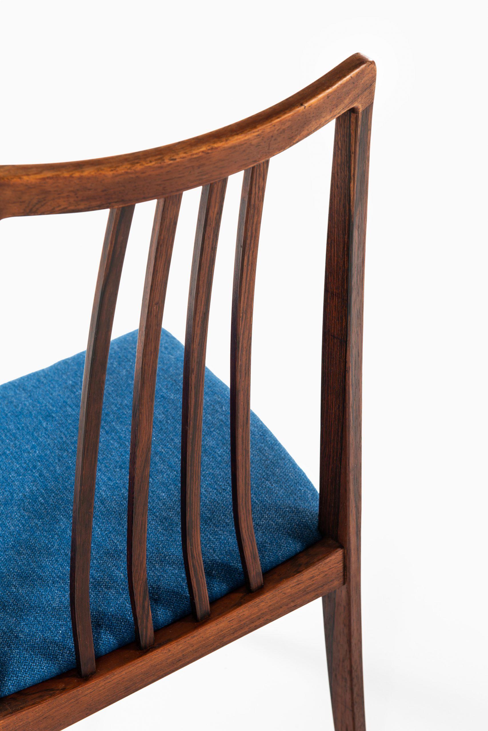 Mid-20th Century Dining Chairs Attributed to Niels Kofoed Produced in Denmark