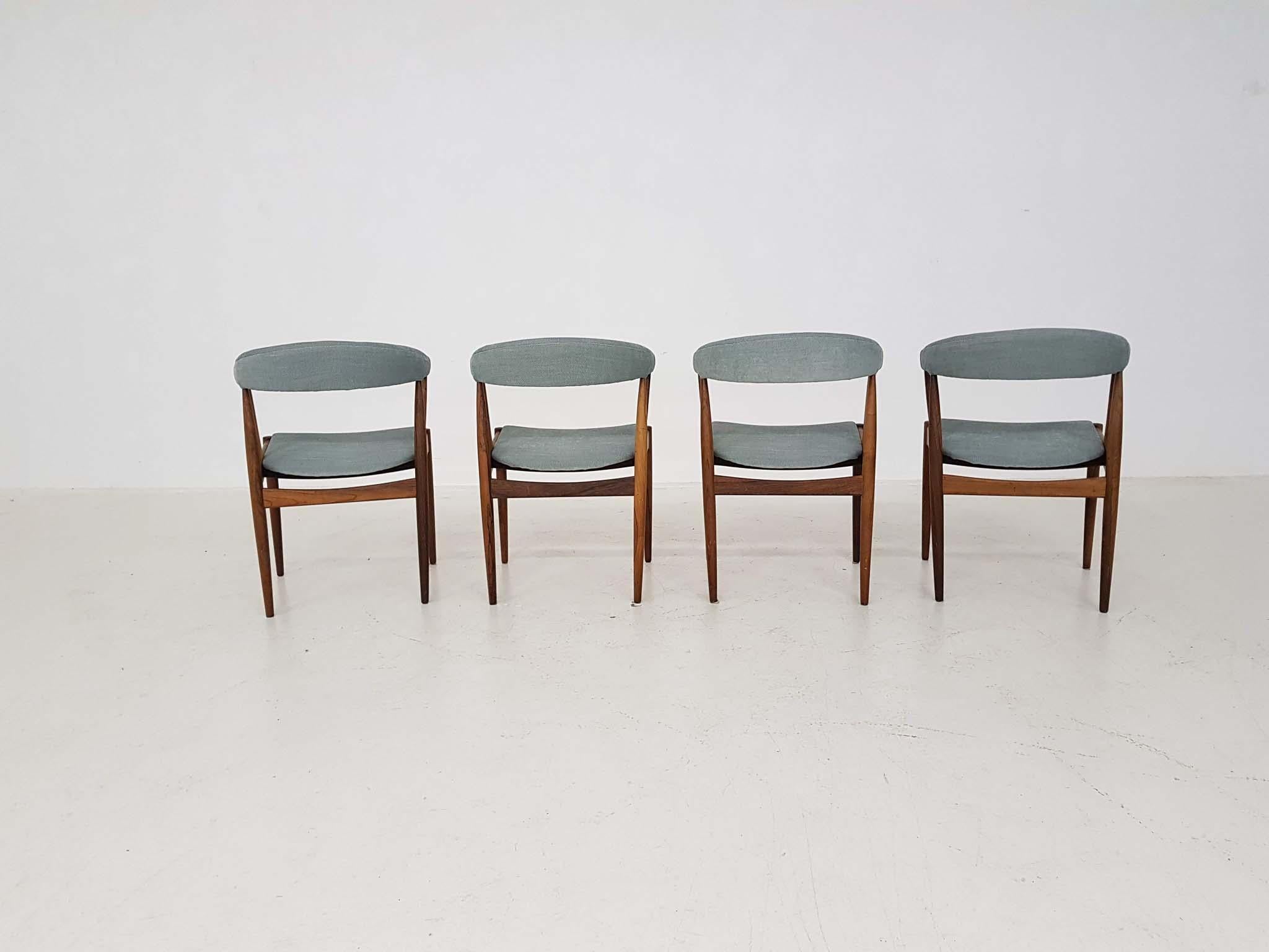 Scandinavian Modern Dining Chairs BA113 by Johannes Andersen for Andersens Møbelfabrik, Denmark 1969