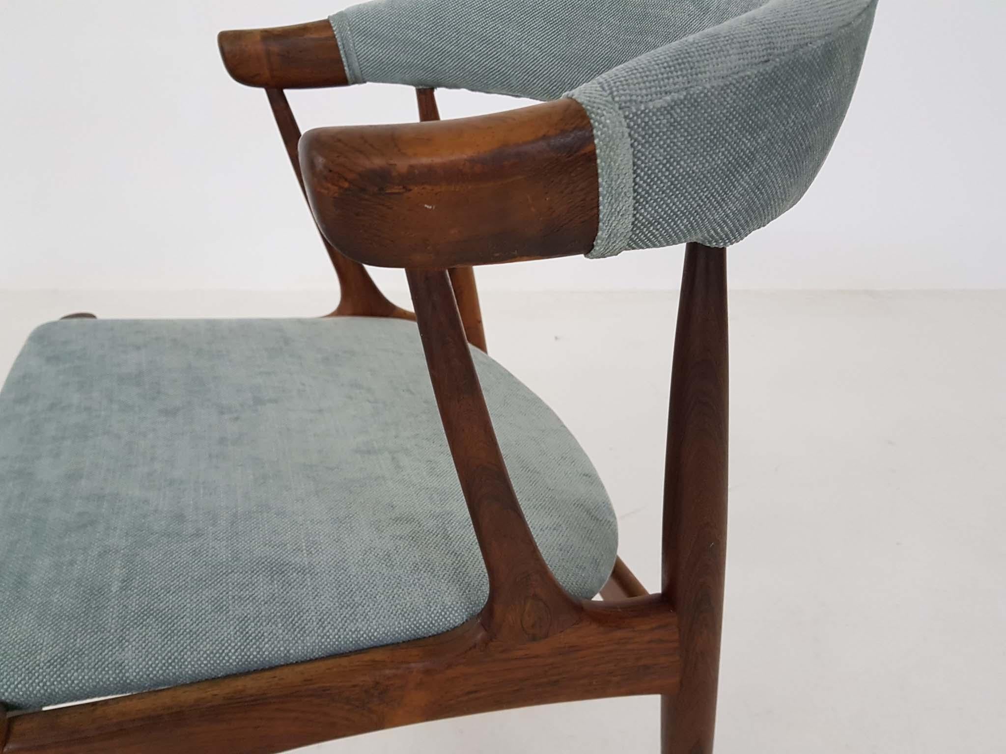 20th Century Dining Chairs BA113 by Johannes Andersen for Andersens Møbelfabrik, Denmark 1969