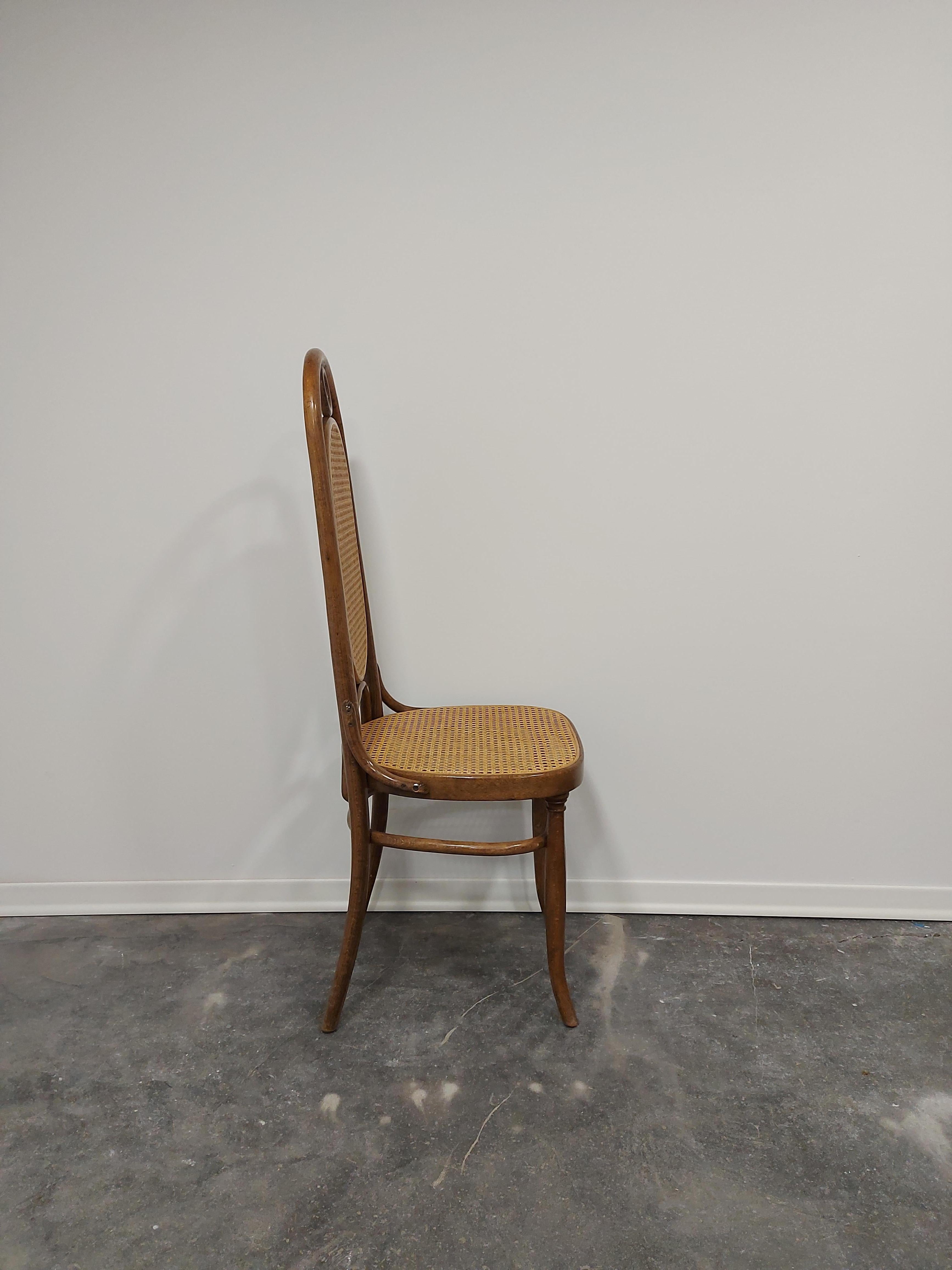 Dining Chairs, Bentwood, M 17, High Back, 1 of 6 In Good Condition For Sale In Ljubljana, SI