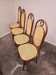 Dining chairs, Bentwood, M 17, high back, 1960s, 1 of 4