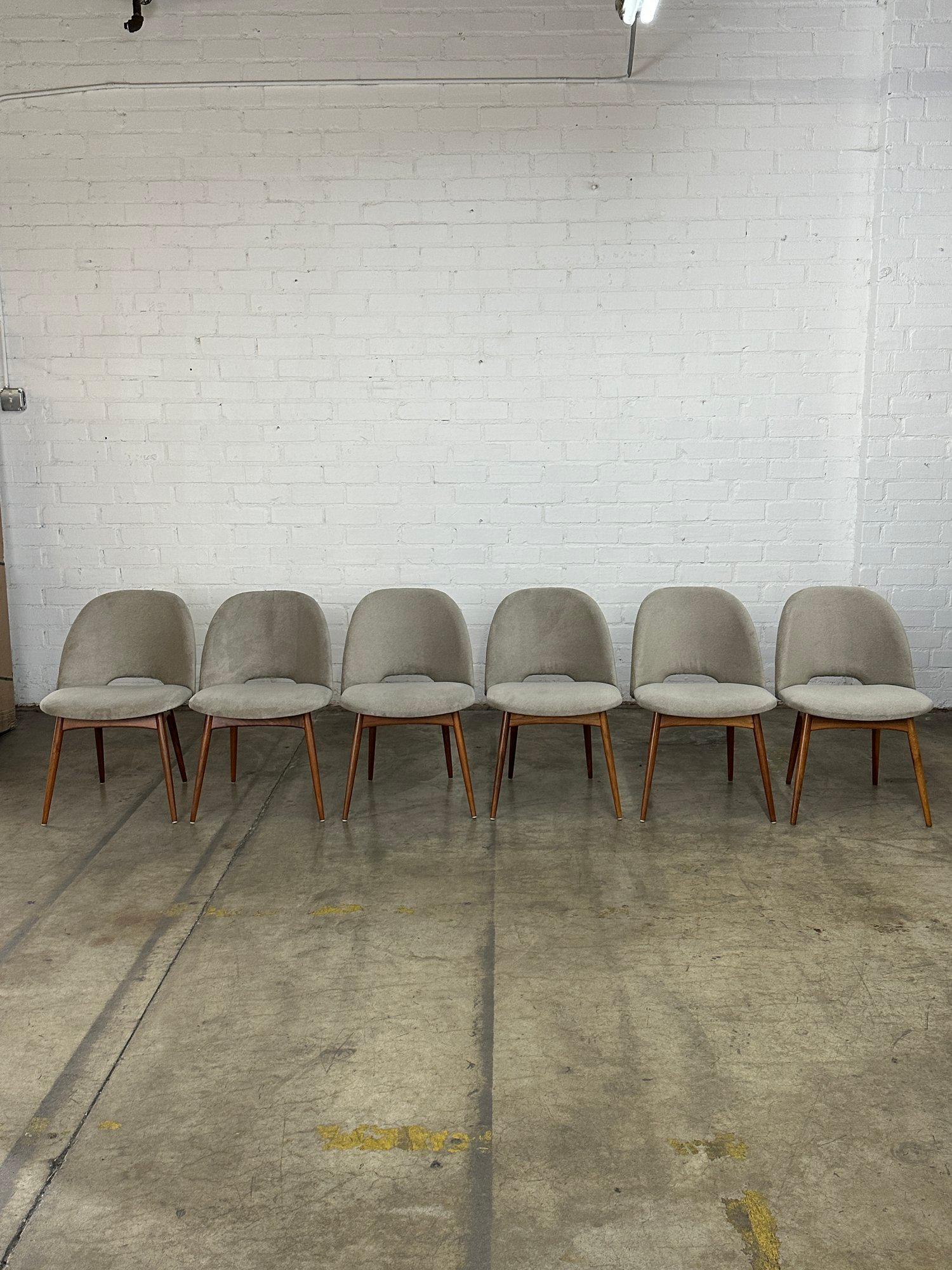 Dining Chairs by Adrian Pearsall - set of six In Good Condition In Los Angeles, CA