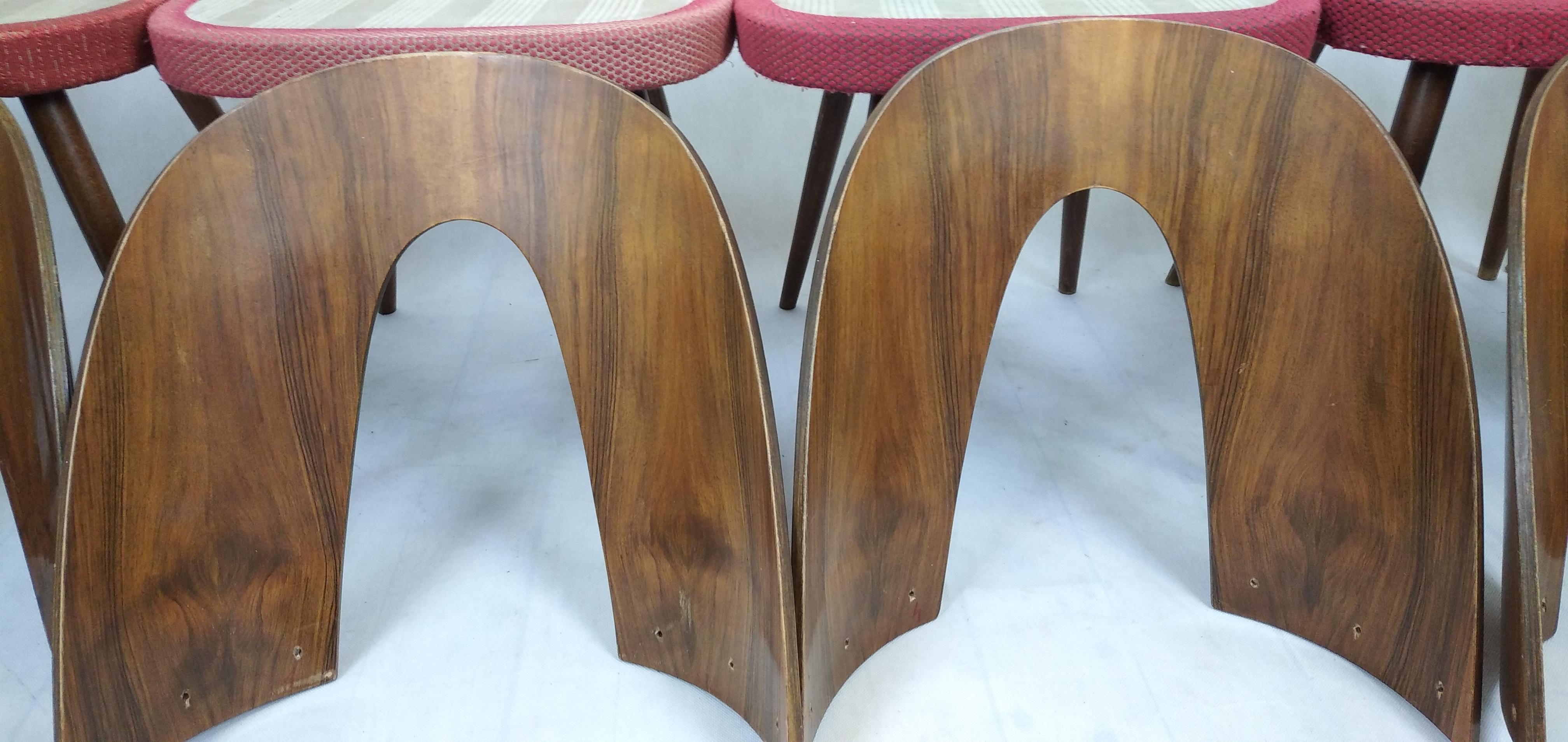 Dining Chairs by Antonin Suman, 1960s, Set of 6 6
