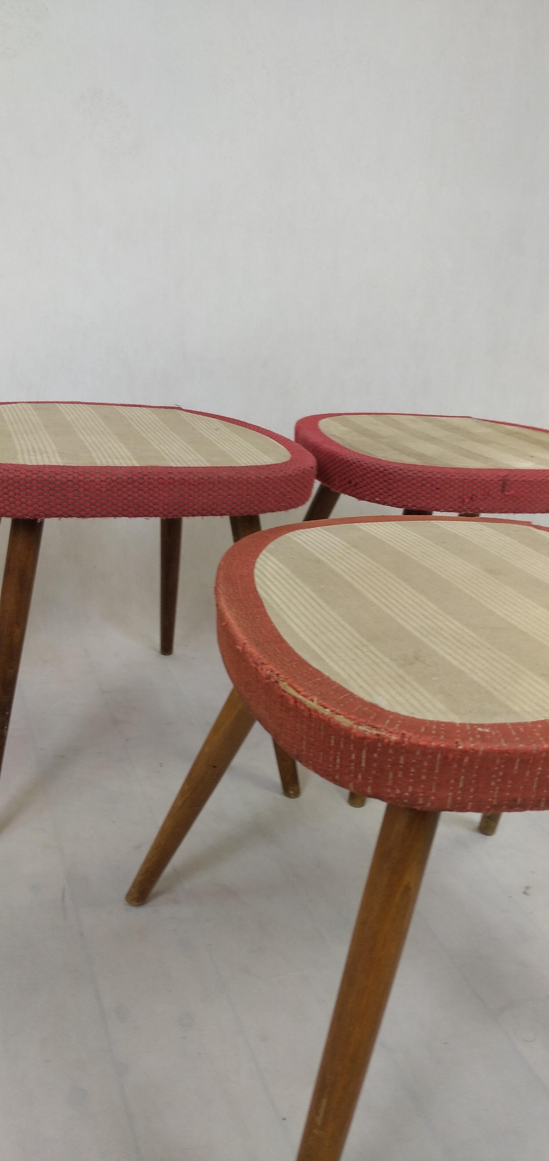 Dining Chairs by Antonin Suman, 1960s, Set of 6 In Fair Condition In Żory, PL