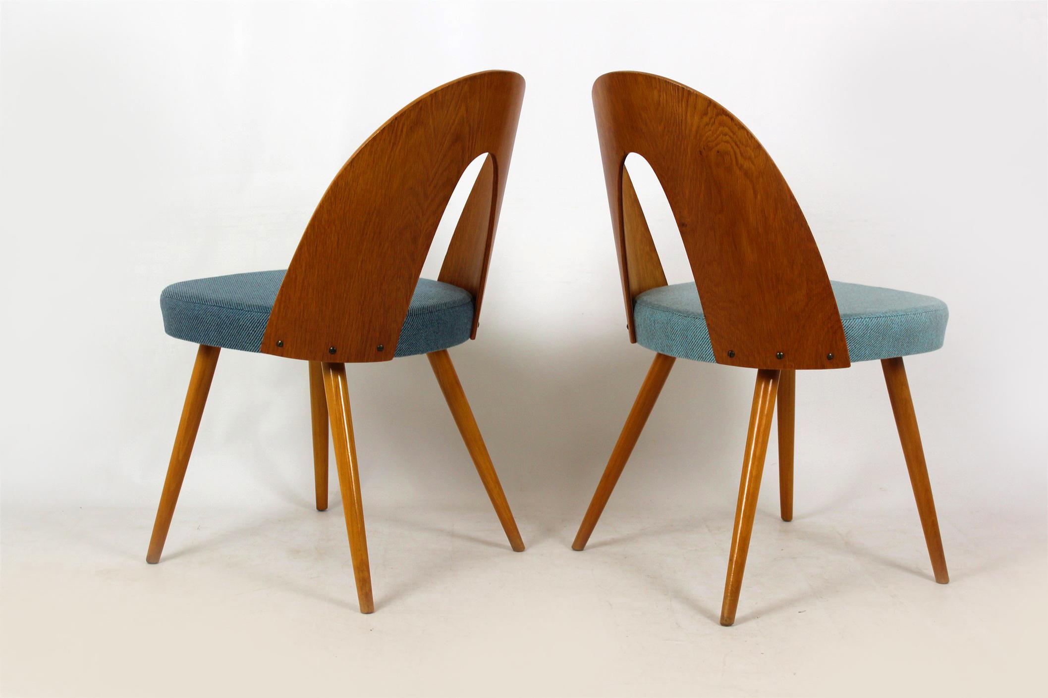Dining Chairs by Antonin Suman for Tatra, 1960s, Set of Four In Good Condition In Żory, PL