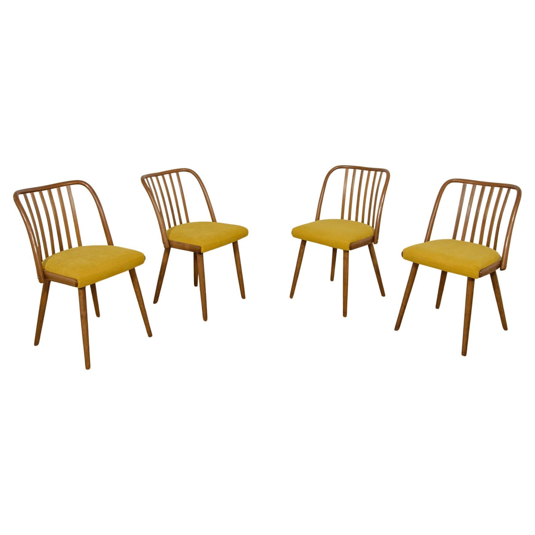 Dining Chairs by Antonín Šuman for Ton, 1960s, Set of 4