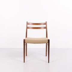 Dining Chairs by Arne Wahl Iversen for Glyngøre Stolefabrik in Rosewood, 1950s