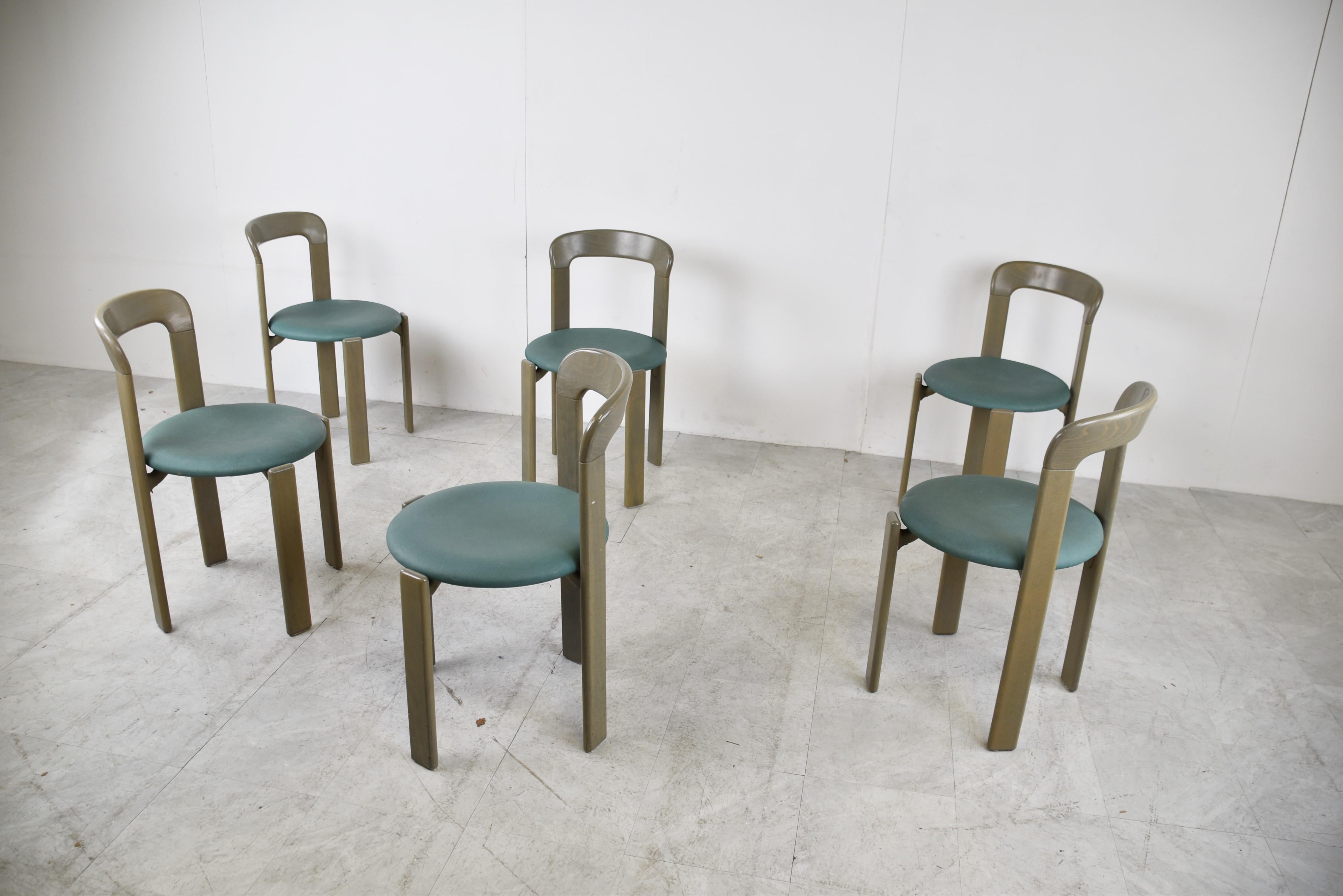Dining Chairs by Bruno Rey for Kusch & Co, 1970s 3