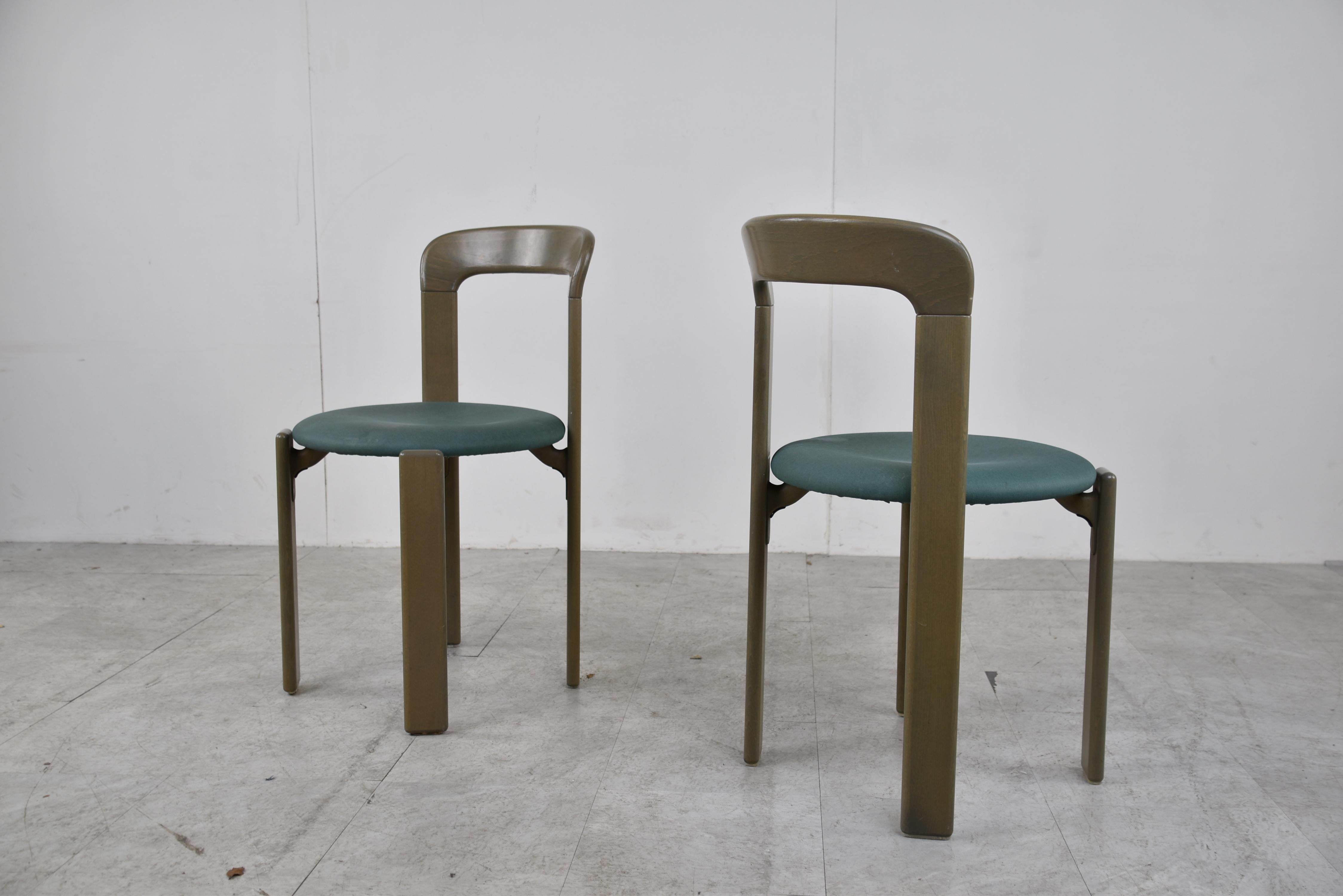 Dining Chairs by Bruno Rey for Kusch & Co, 1970s 4