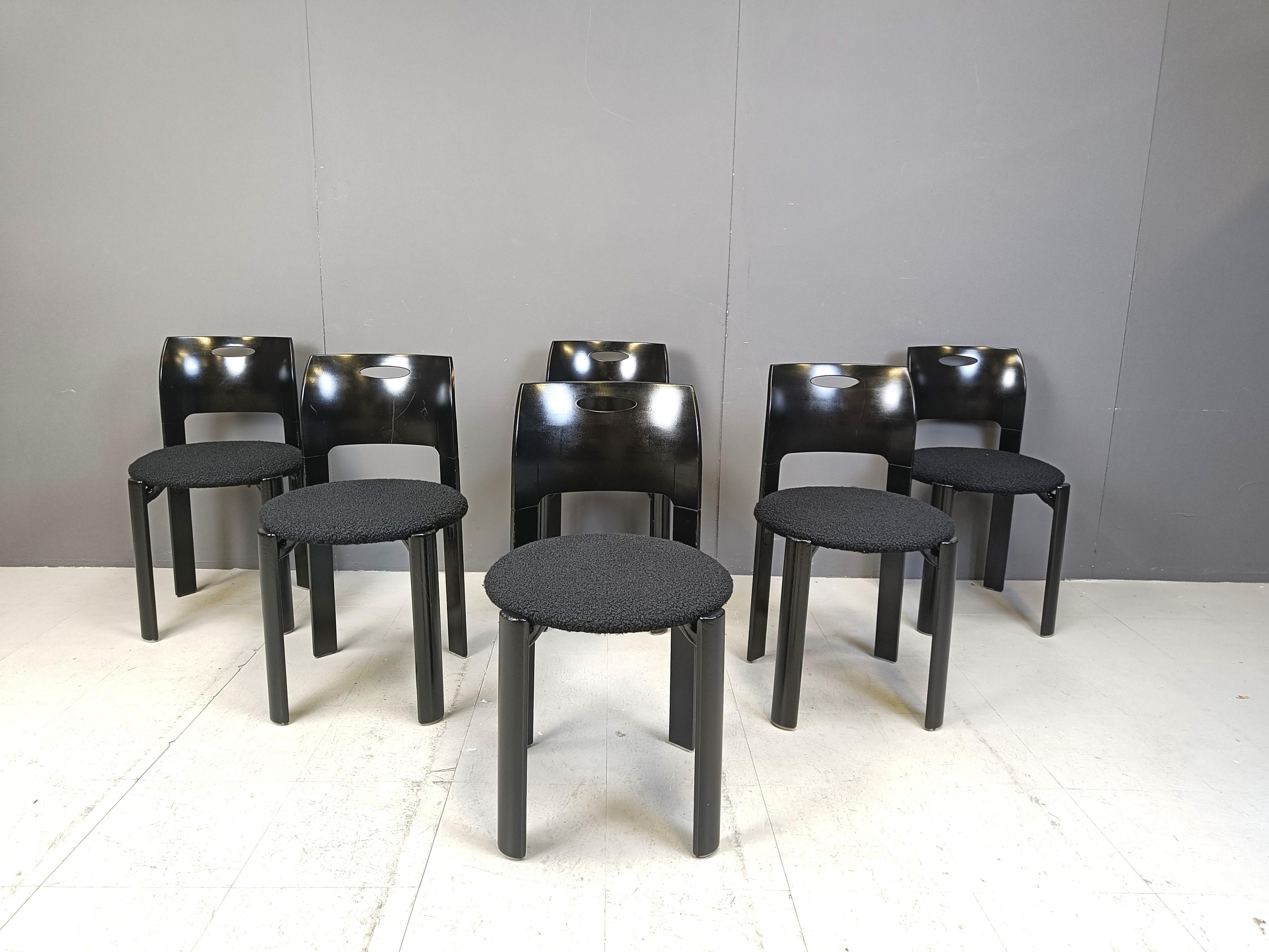 German Dining Chairs by Bruno Rey for Kusch & co, 1970s