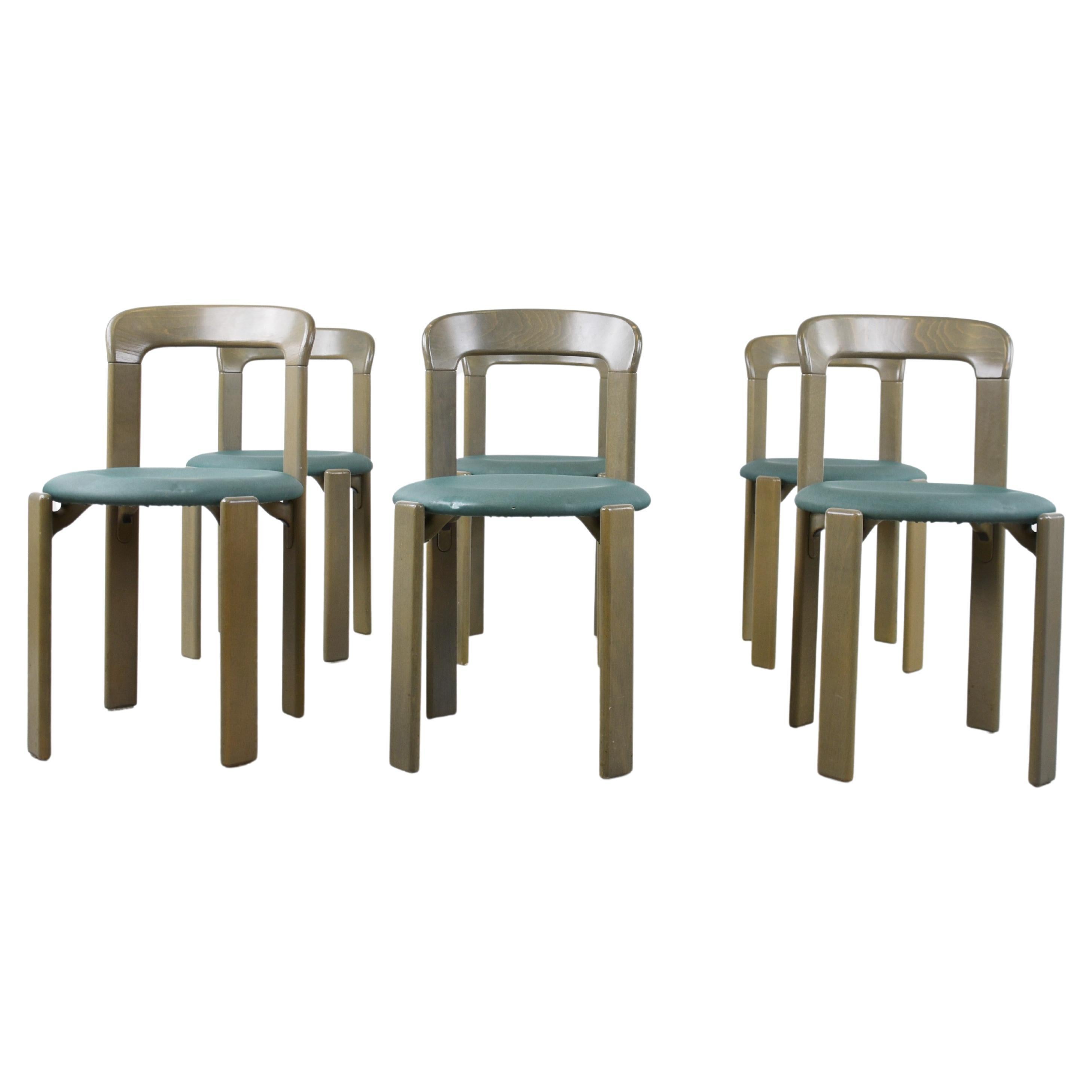 Dining Chairs by Bruno Rey for Kusch & Co, 1970s
