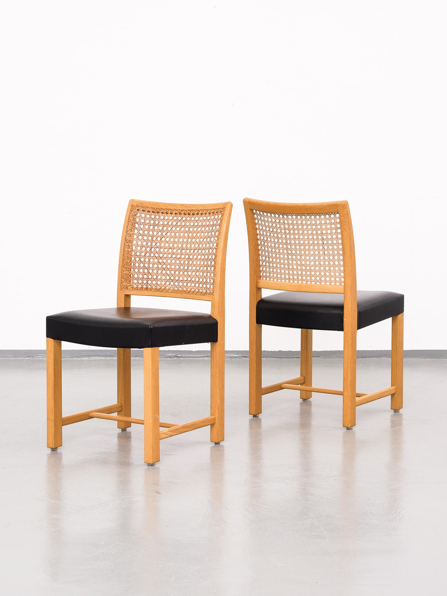 Dining Chairs by Carl Gustaf Hiort Af Ornäs for Mikko Nupponen, 1950s, Set of 6 8