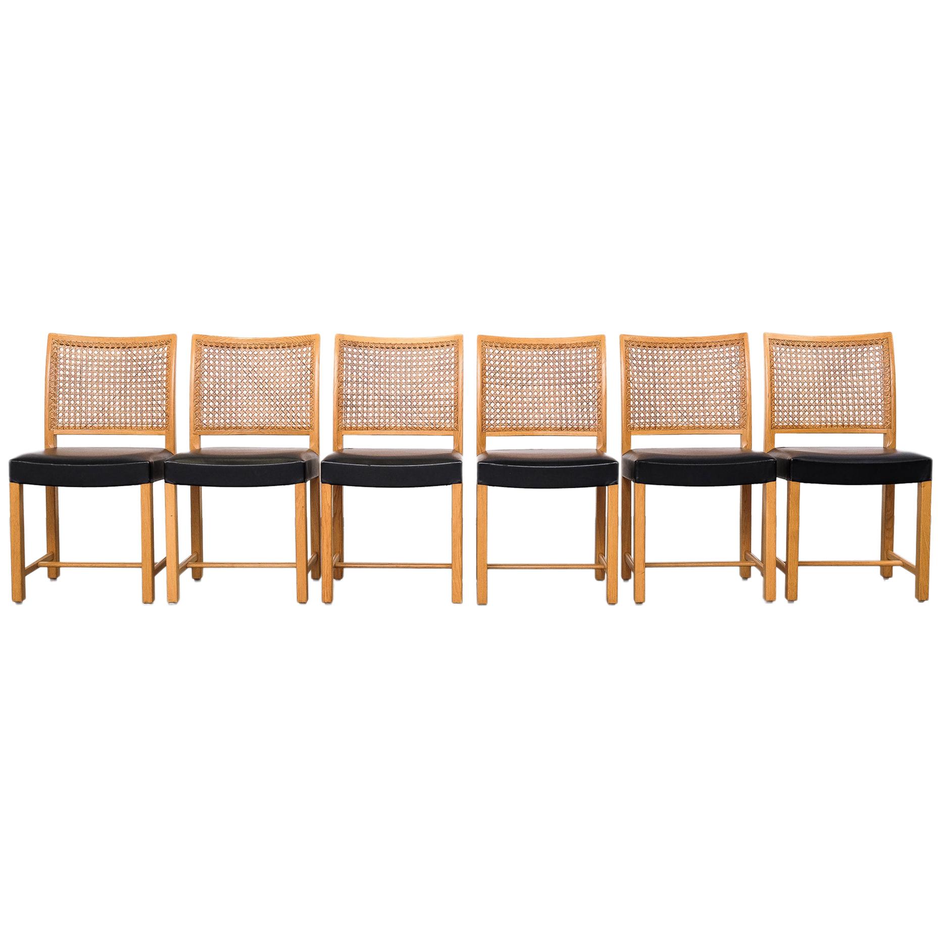 Dining Chairs by Carl Gustaf Hiort Af Ornäs for Mikko Nupponen, 1950s, Set of 6