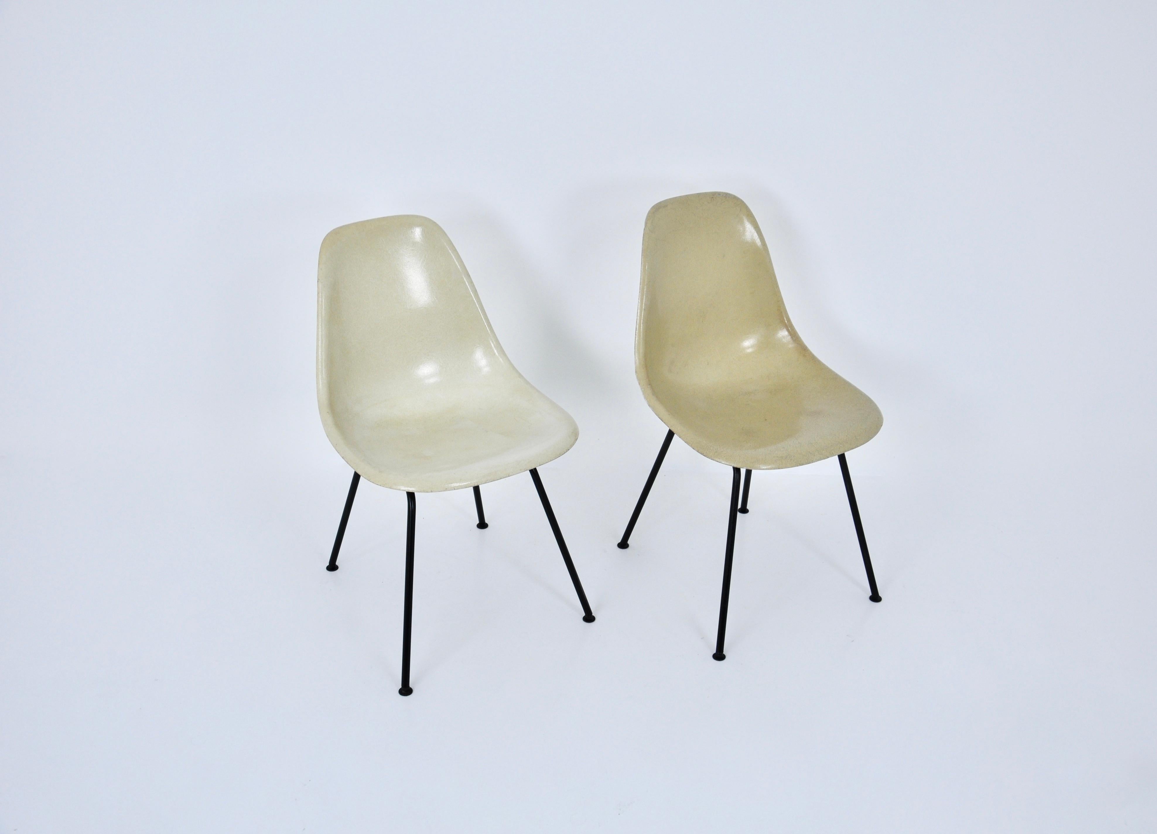 Mid-Century Modern Dining Chairs by Charles and Ray Eames for Herman Miller, 1960s