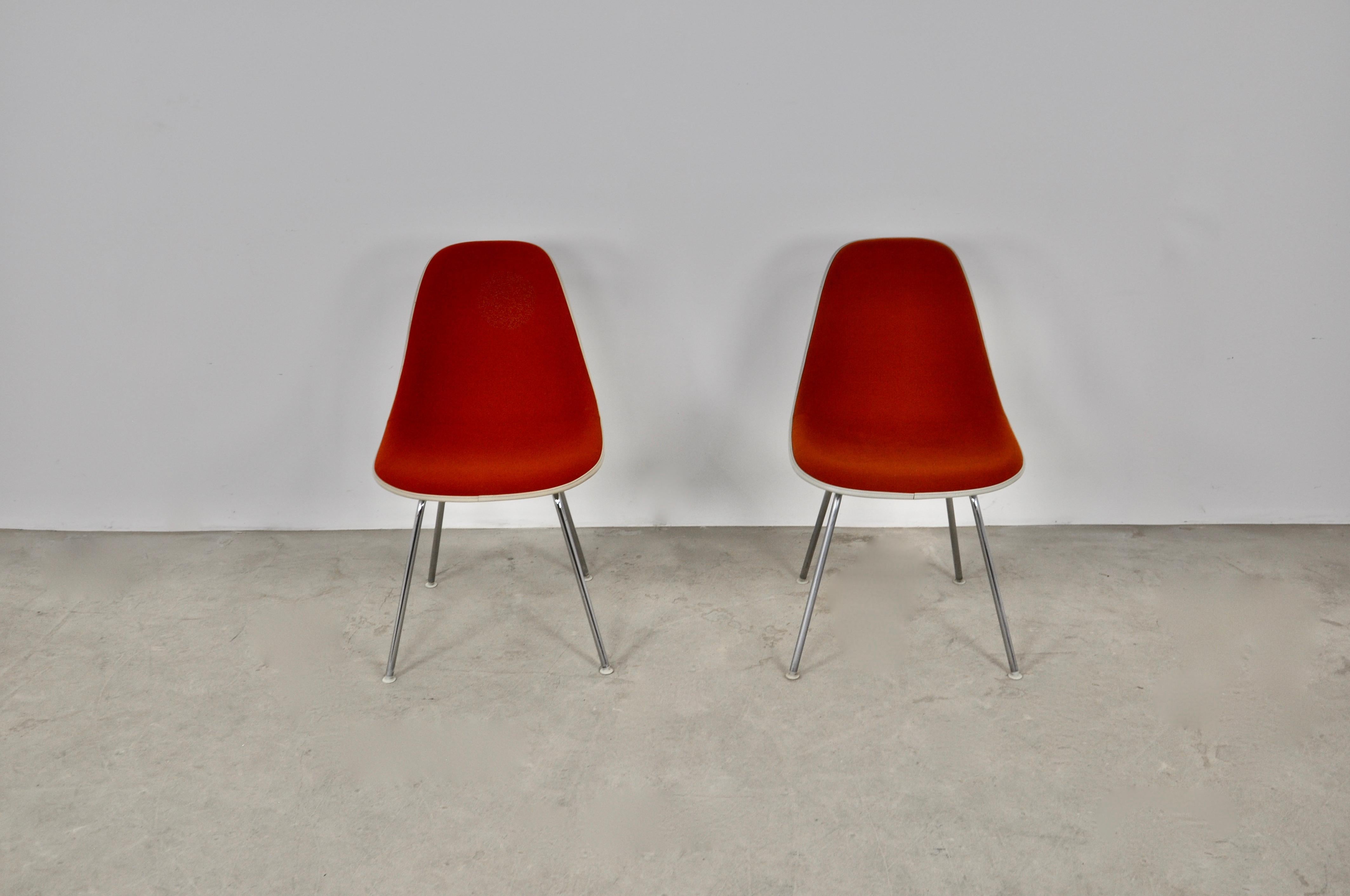 Dining Chairs by Charles and Ray Eames for Herman Miller, 1960S In Good Condition In Lasne, BE