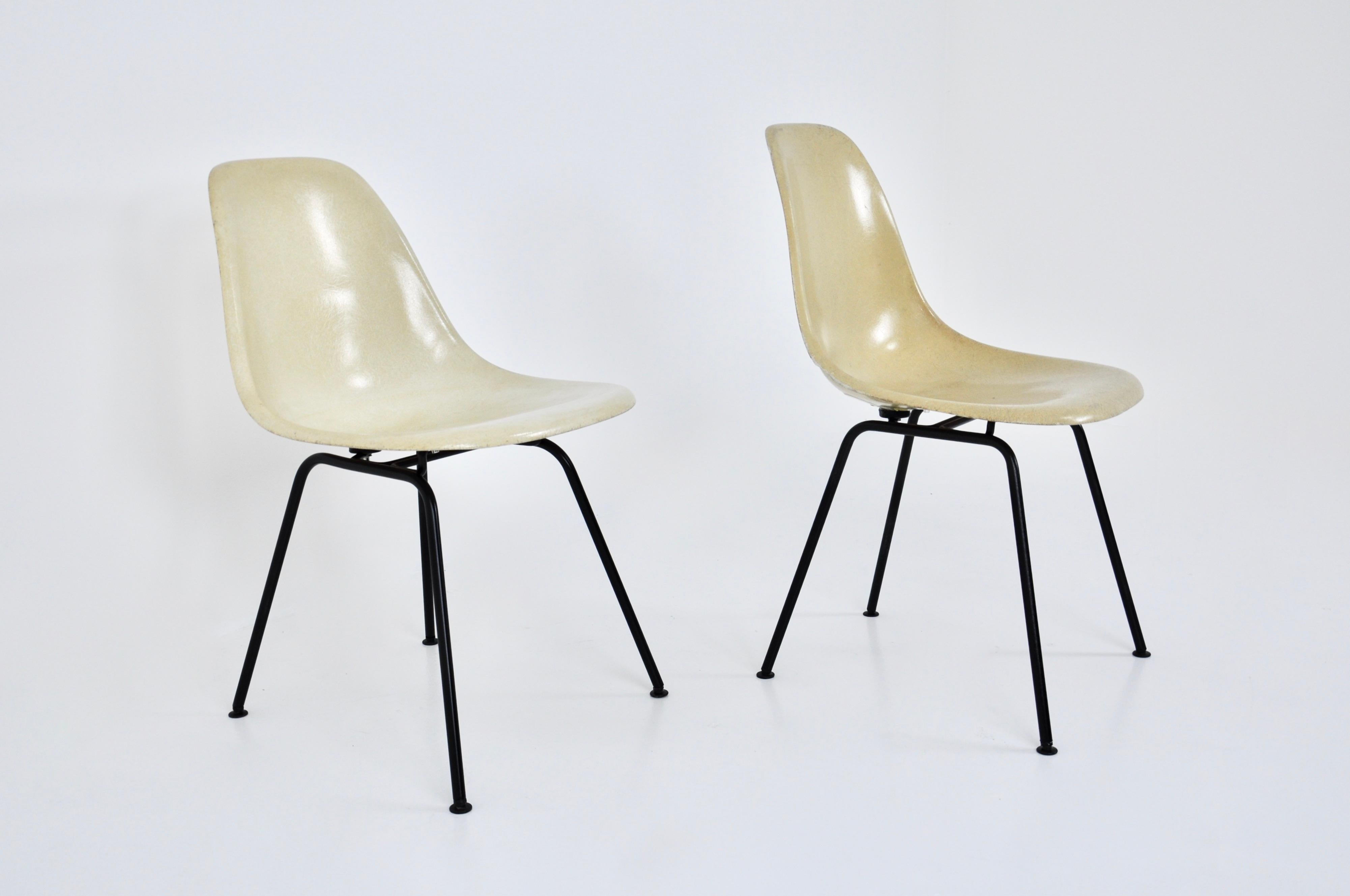 Dining Chairs by Charles and Ray Eames for Herman Miller, 1960s 1