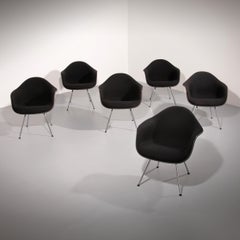 Dining chairs by Charles Eames and Ray Eames Model Dax 1970