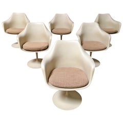 Dining Chairs by Eero Saarinen for Knoll Set of Six Dining Chairs by Eero Saarinen for Knoll Set of Six