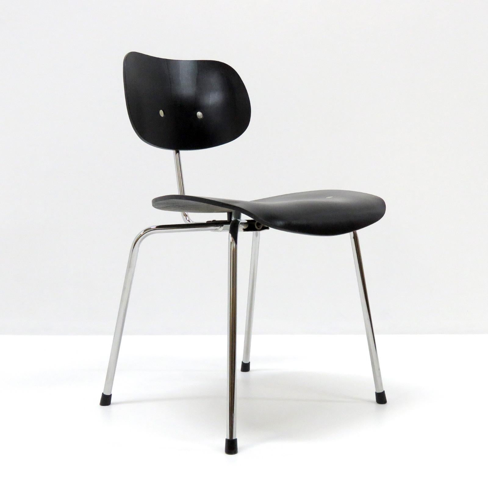 Mid-Century Modern Chaises de salle à manger Egon Eiermann pour Wilde & Spieth en vente