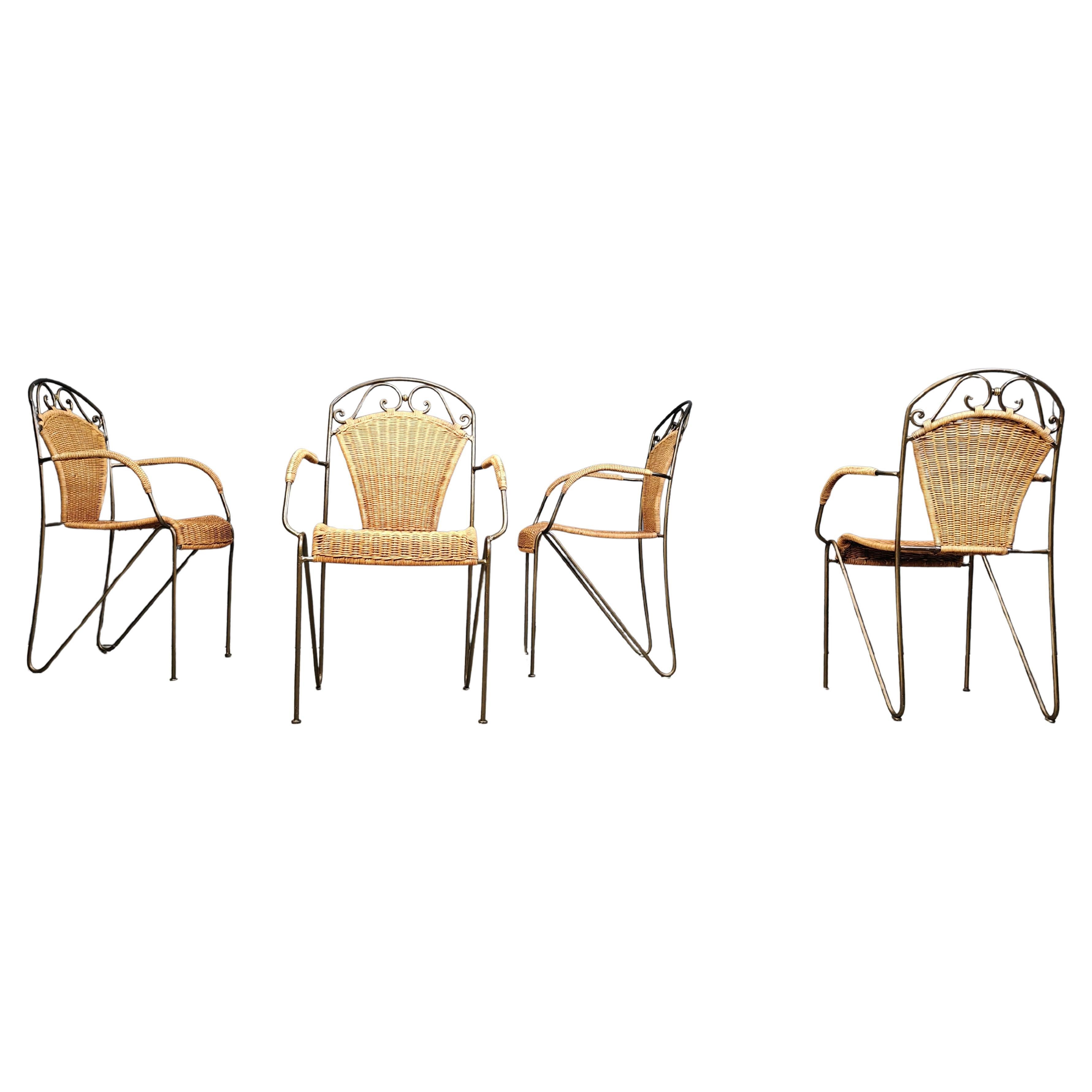 Esstischstühle von Frederick Weinberg, 1960er Jahre, 4er-Set