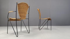 Sedie da pranzo di Frederick Weinberg, anni '60, set da 6