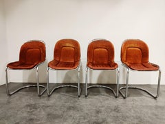 Dining Chairs by Gastone Rinaldi, 1970s