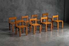 Dining Chairs by Georges Candilis & Anja Blomstedt for Sentou, 1968, France