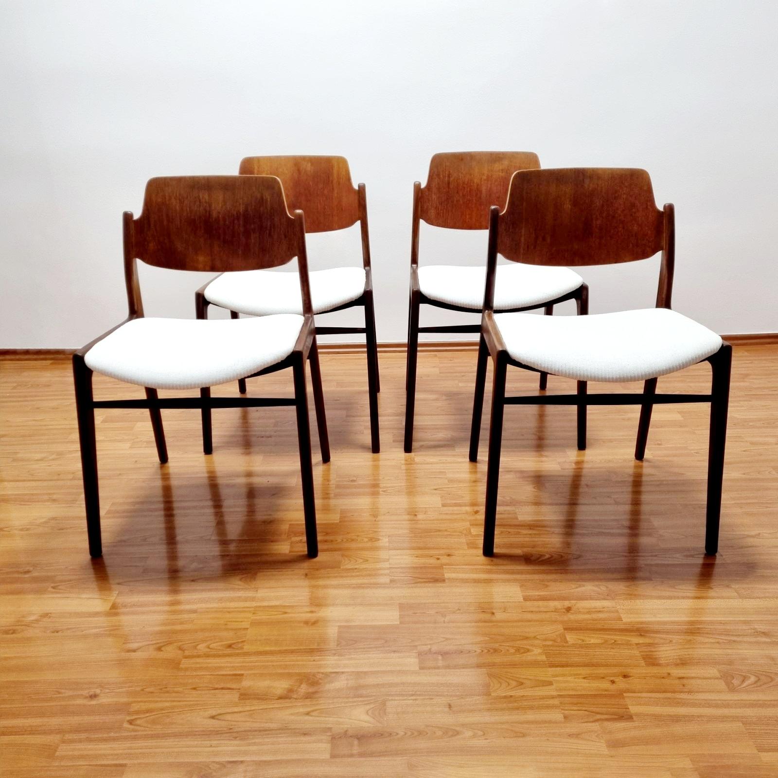 Dining Chairs By Hartmut Lohmeyer For Wilkhahn, Germany 60s For Sale 6