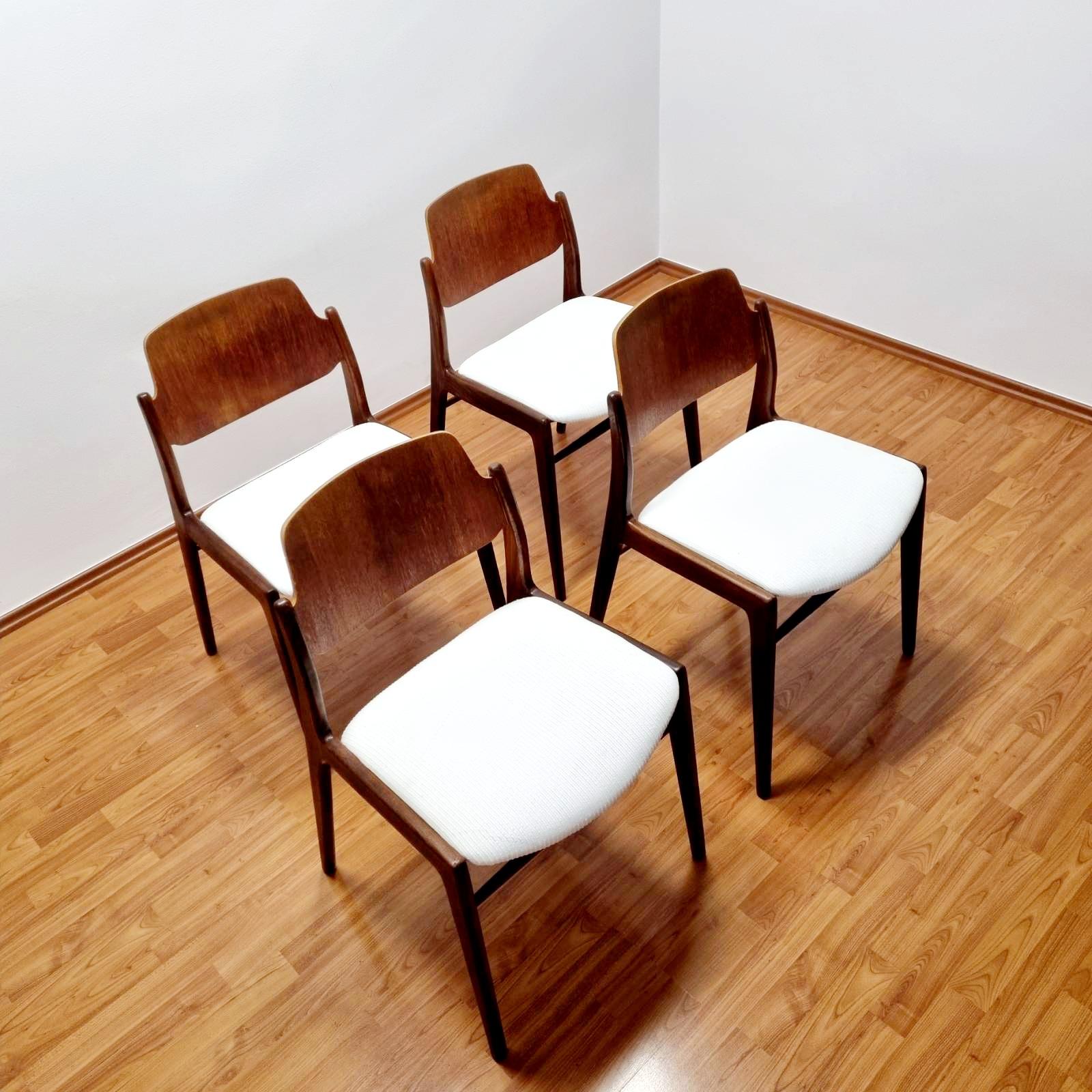 Dining Chairs By Hartmut Lohmeyer For Wilkhahn, Germany 60s For Sale 1