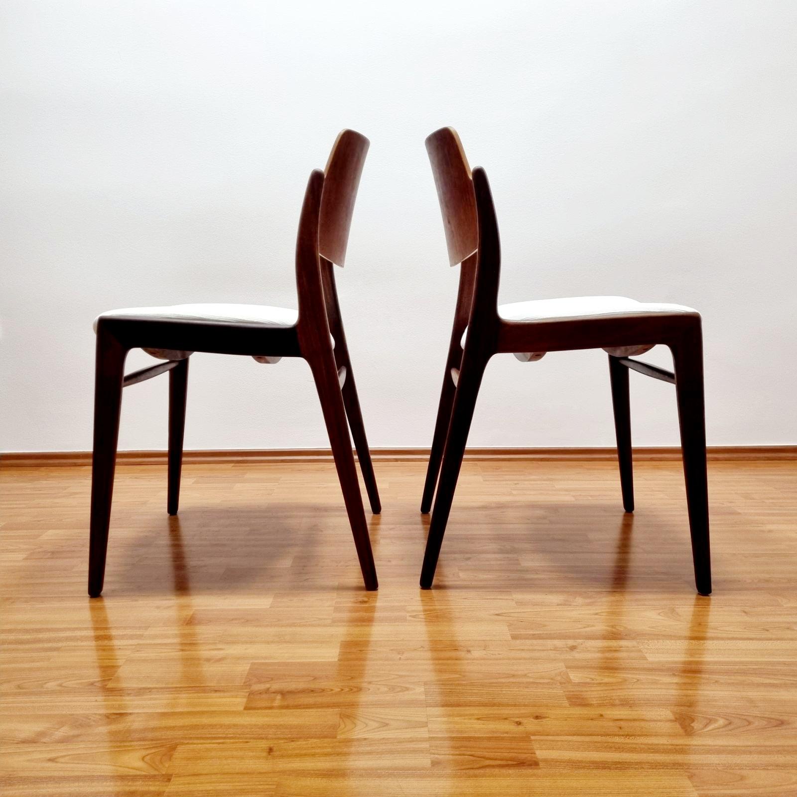 Dining Chairs By Hartmut Lohmeyer For Wilkhahn, Germany 60s For Sale 3
