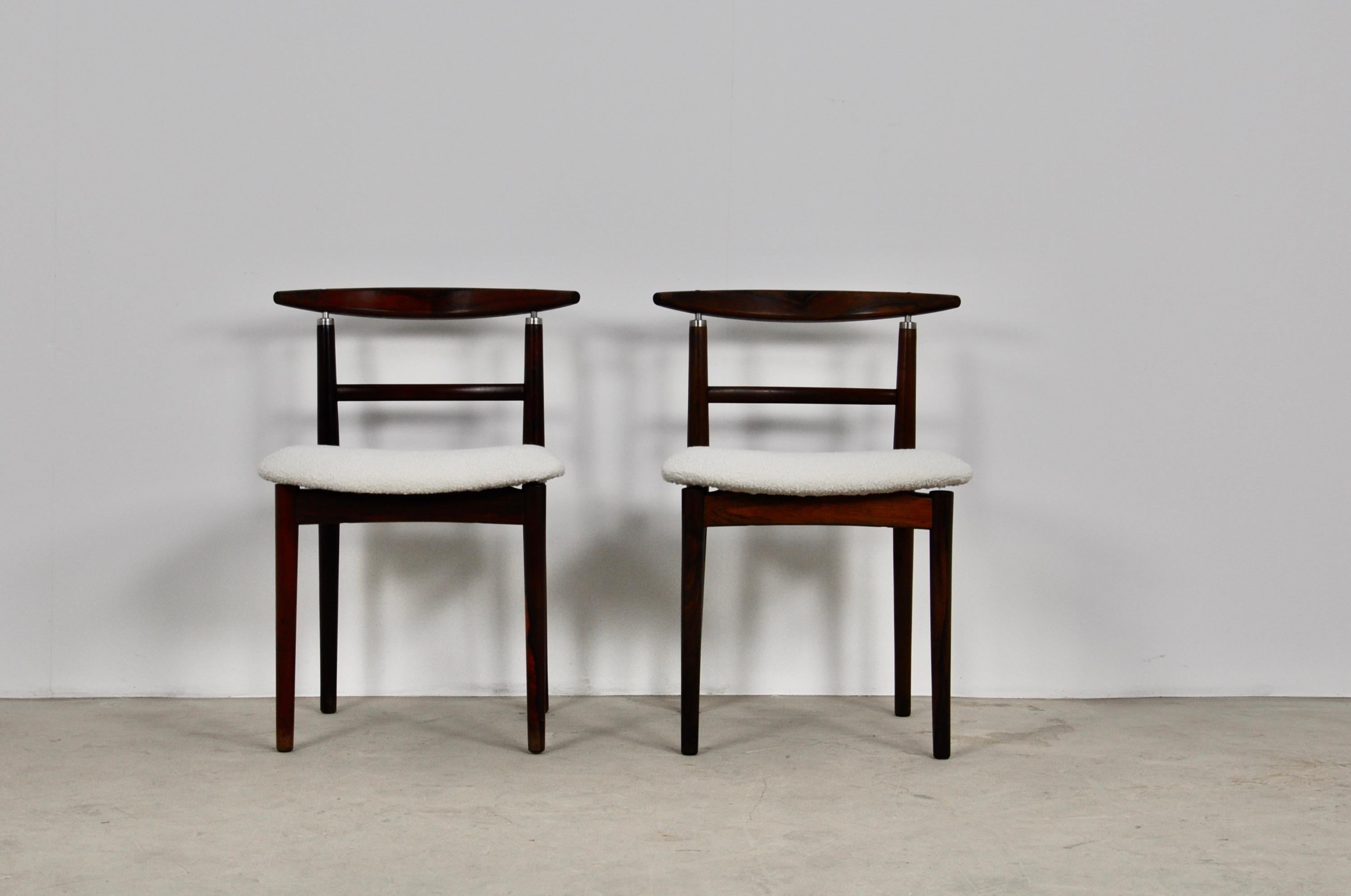 Dining Chairs by Helge Sibast & Jörgen Rammeskov for Sibast Furniture, 1962 In Good Condition In Lasne, BE