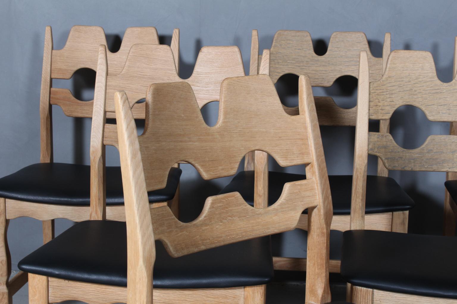 Scandinavian Modern Dining Chairs by Henning Kjærnulf
