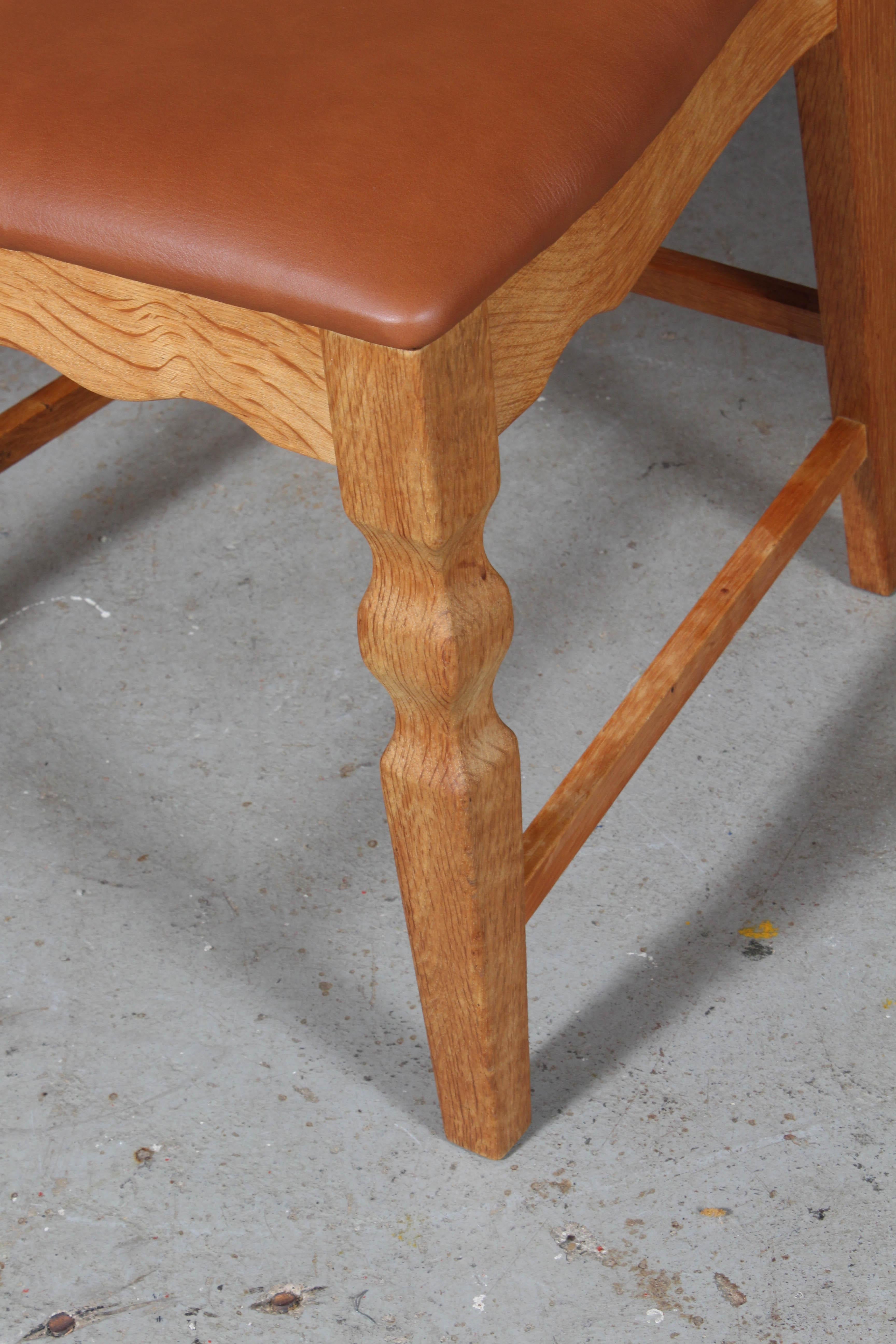 Danish Dining Chairs by Henning Kjærnulf