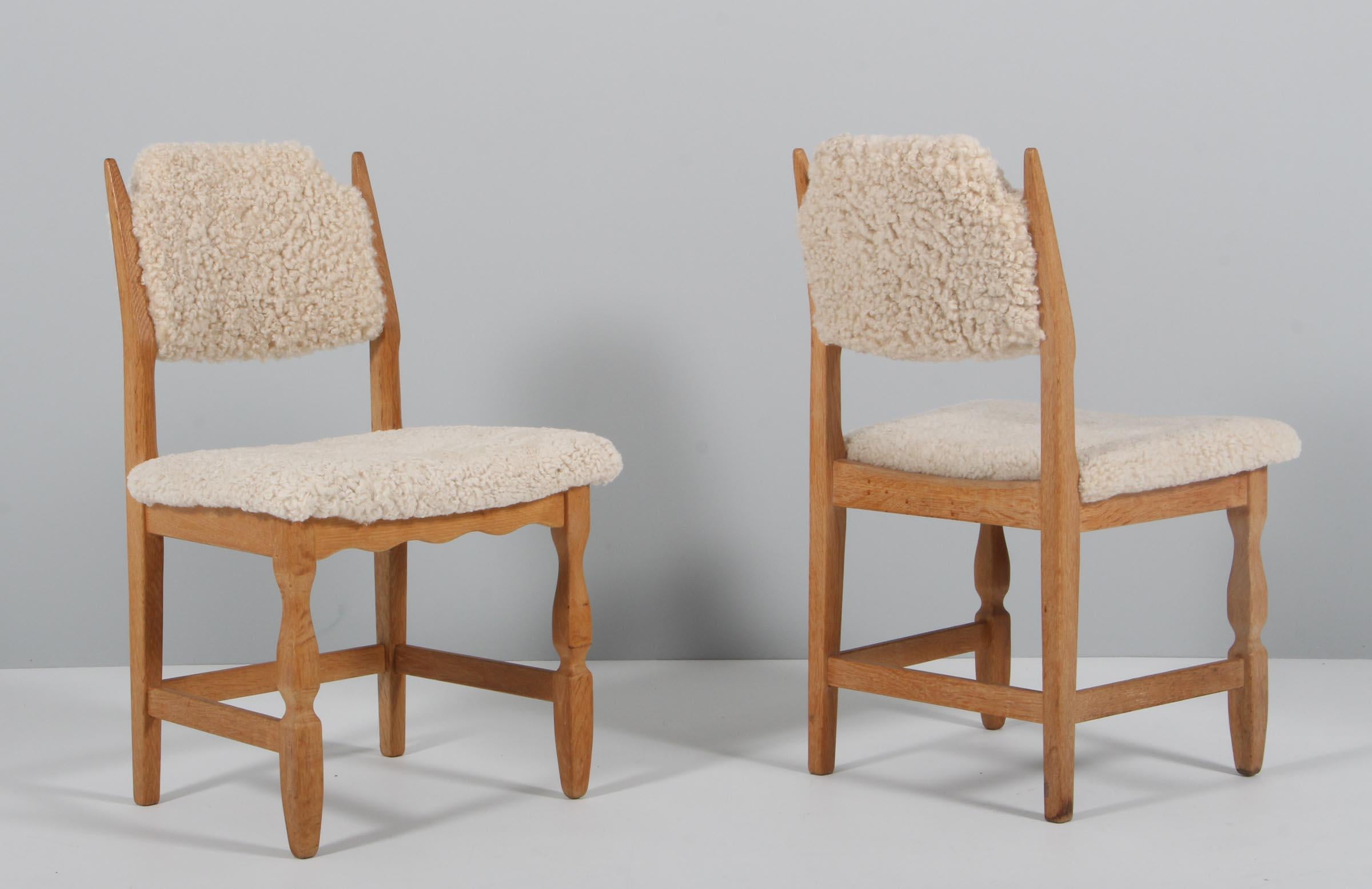 Danish Dining Chairs by Henning Kjærnulf