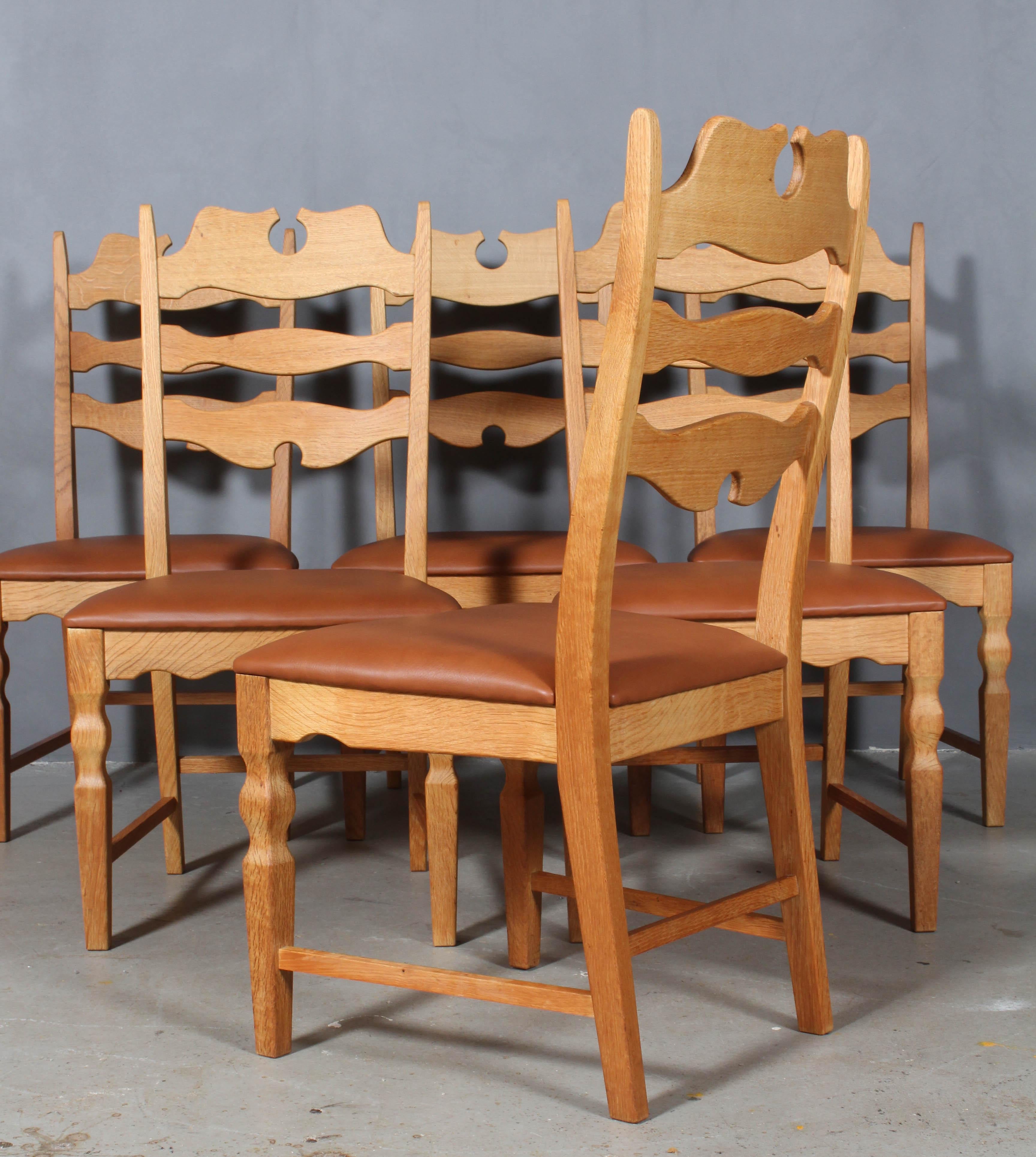 Late 20th Century Dining Chairs by Henning Kjærnulf