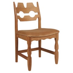 Dining Chairs by Henning Kjærnulf, Model Razorblade, Denmark, Oak