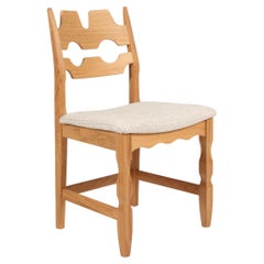Chaises de salle à manger de Henning Kjærnulf, modèle Razorblade, Danemark, Oak