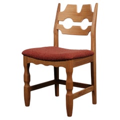 Dining Chairs by Henning Kjærnulf, Model Razorblade, Denmark, Oak