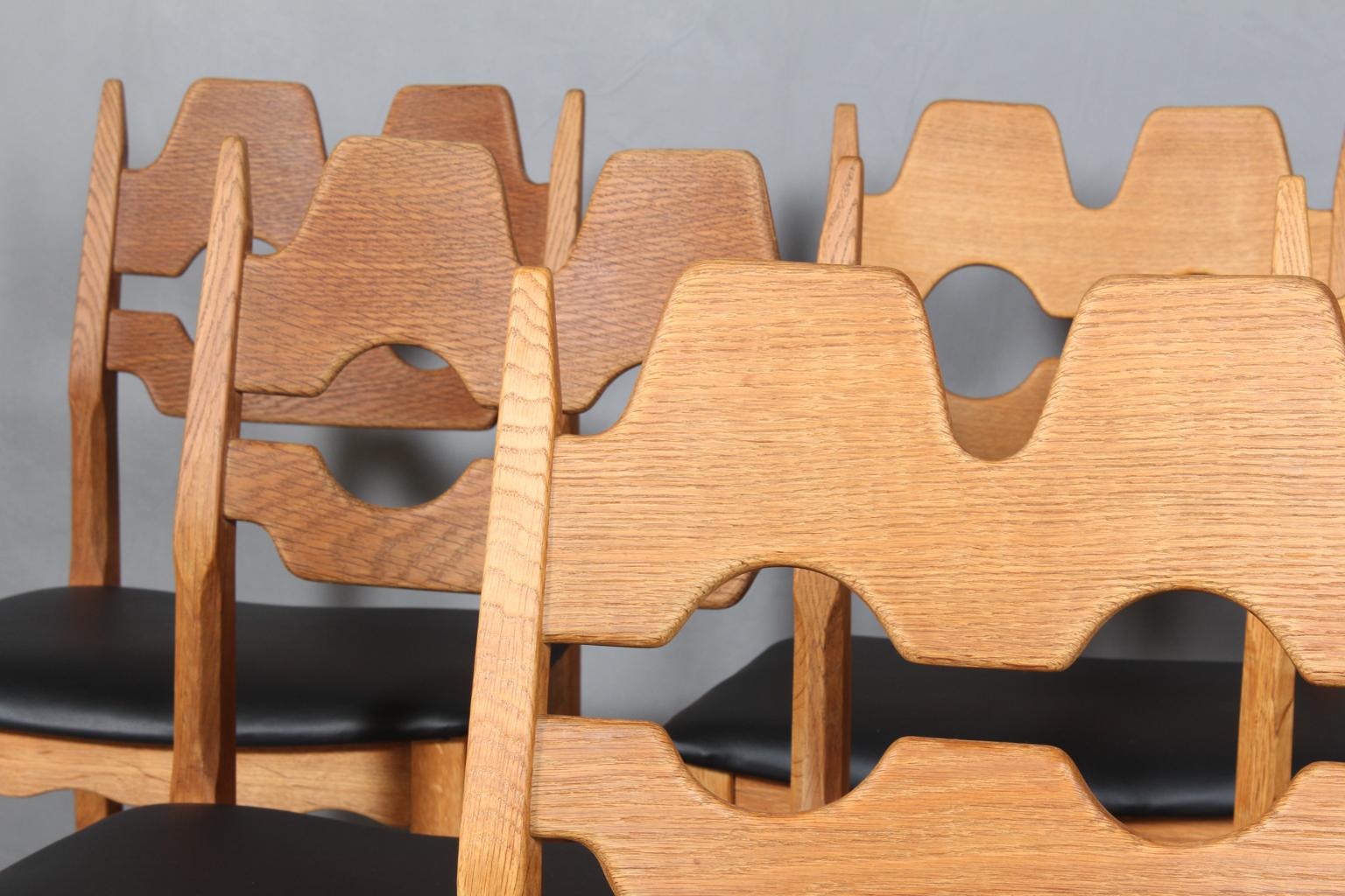 Scandinavian Modern Dining Chairs by Henning Kjærnulf