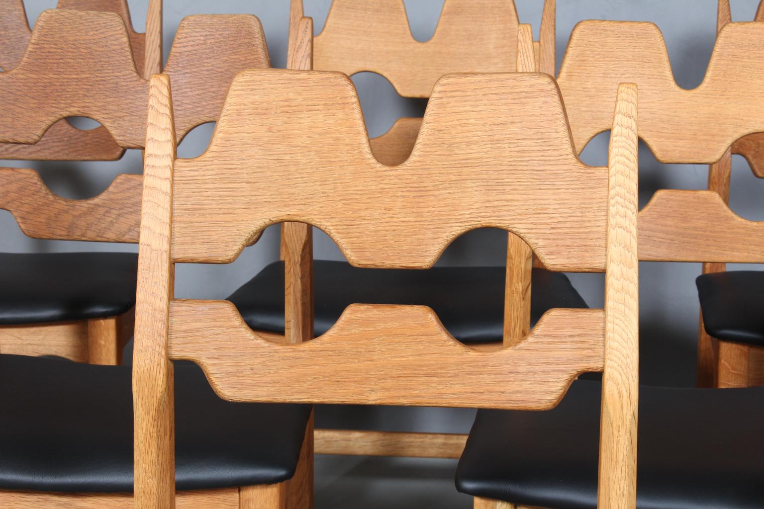 Danish Dining Chairs by Henning Kjærnulf