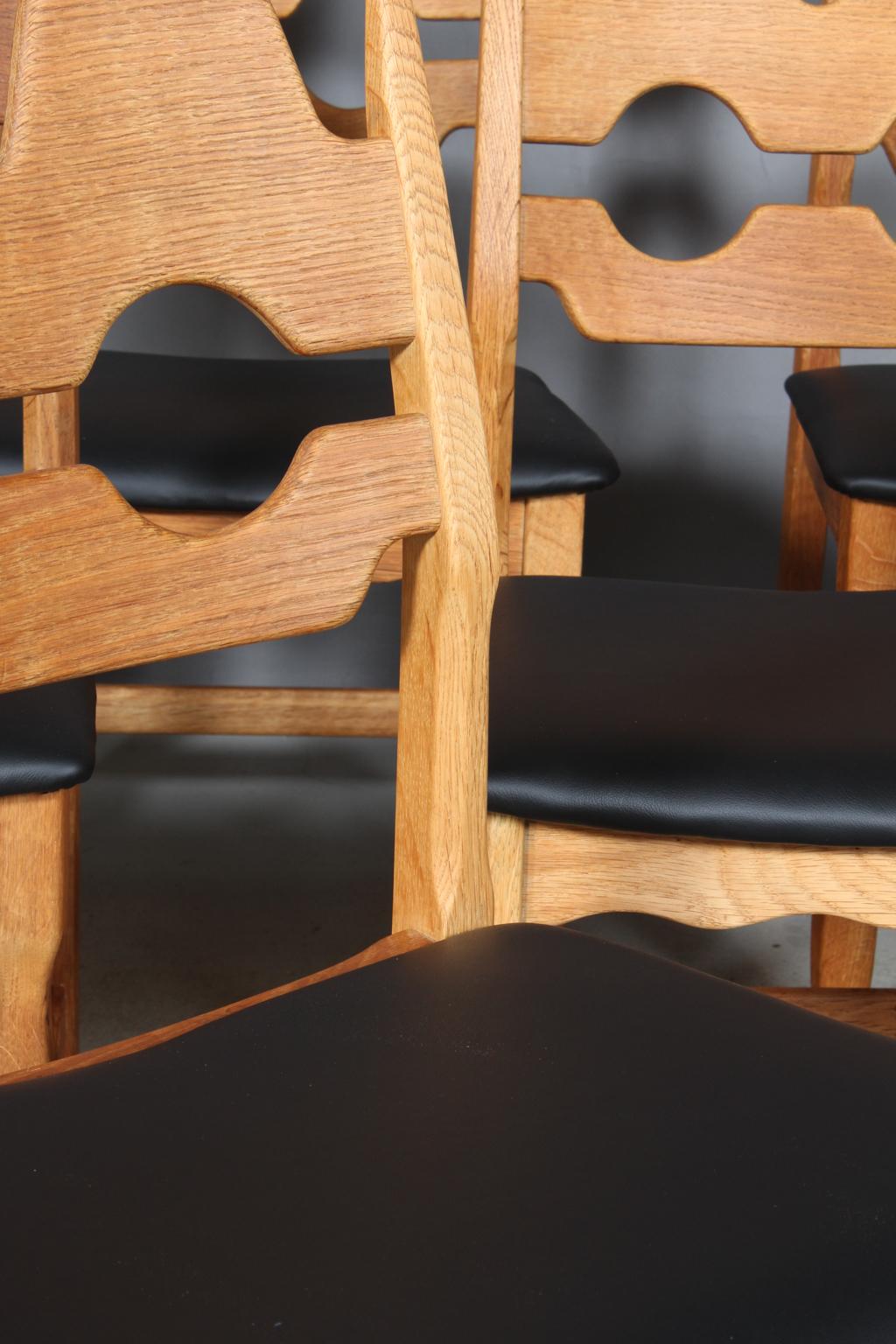 Late 20th Century Dining Chairs by Henning Kjærnulf