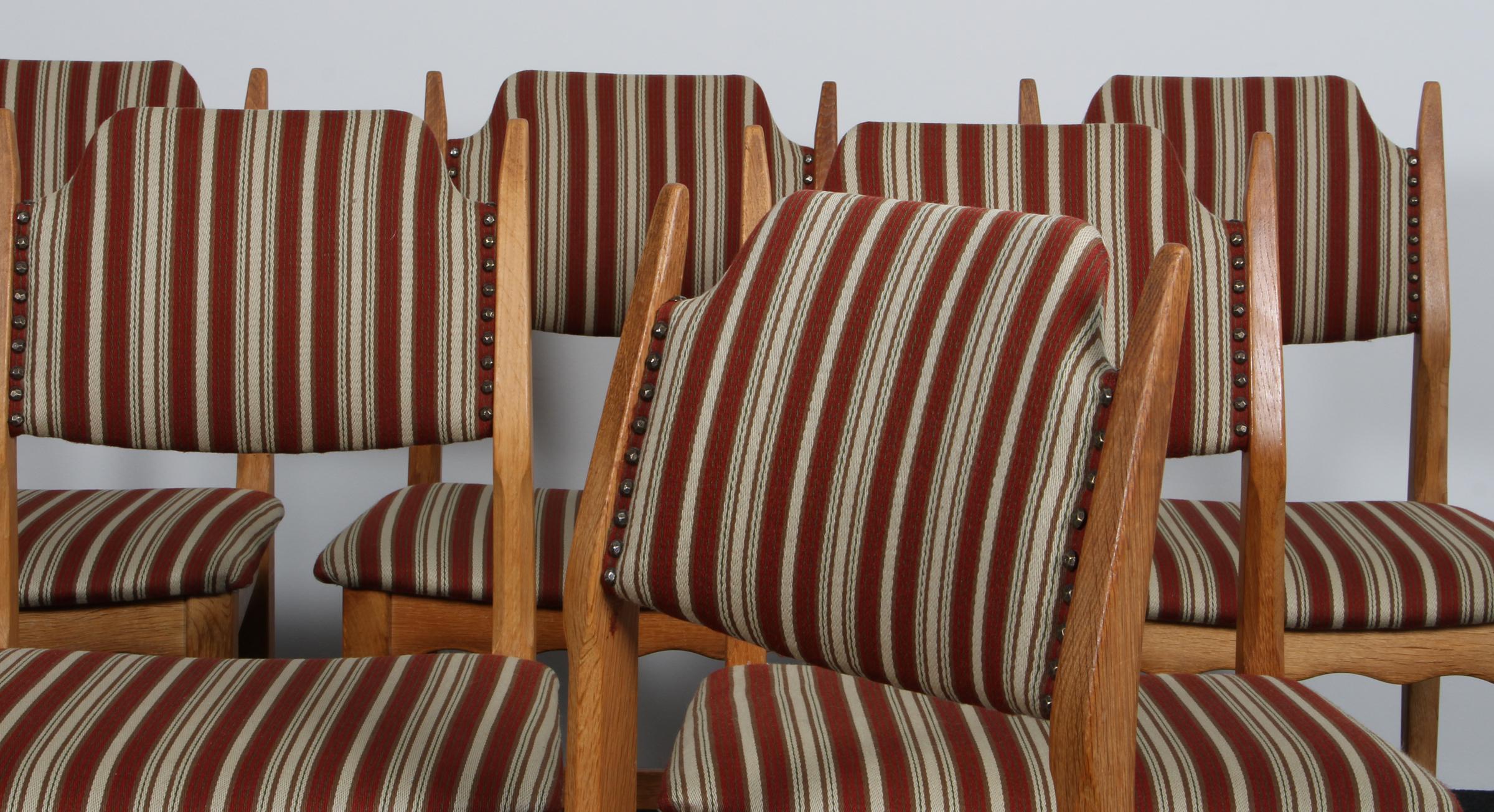 Sillas de comedor de Henning Kjærnulf, lana savak Danés en venta