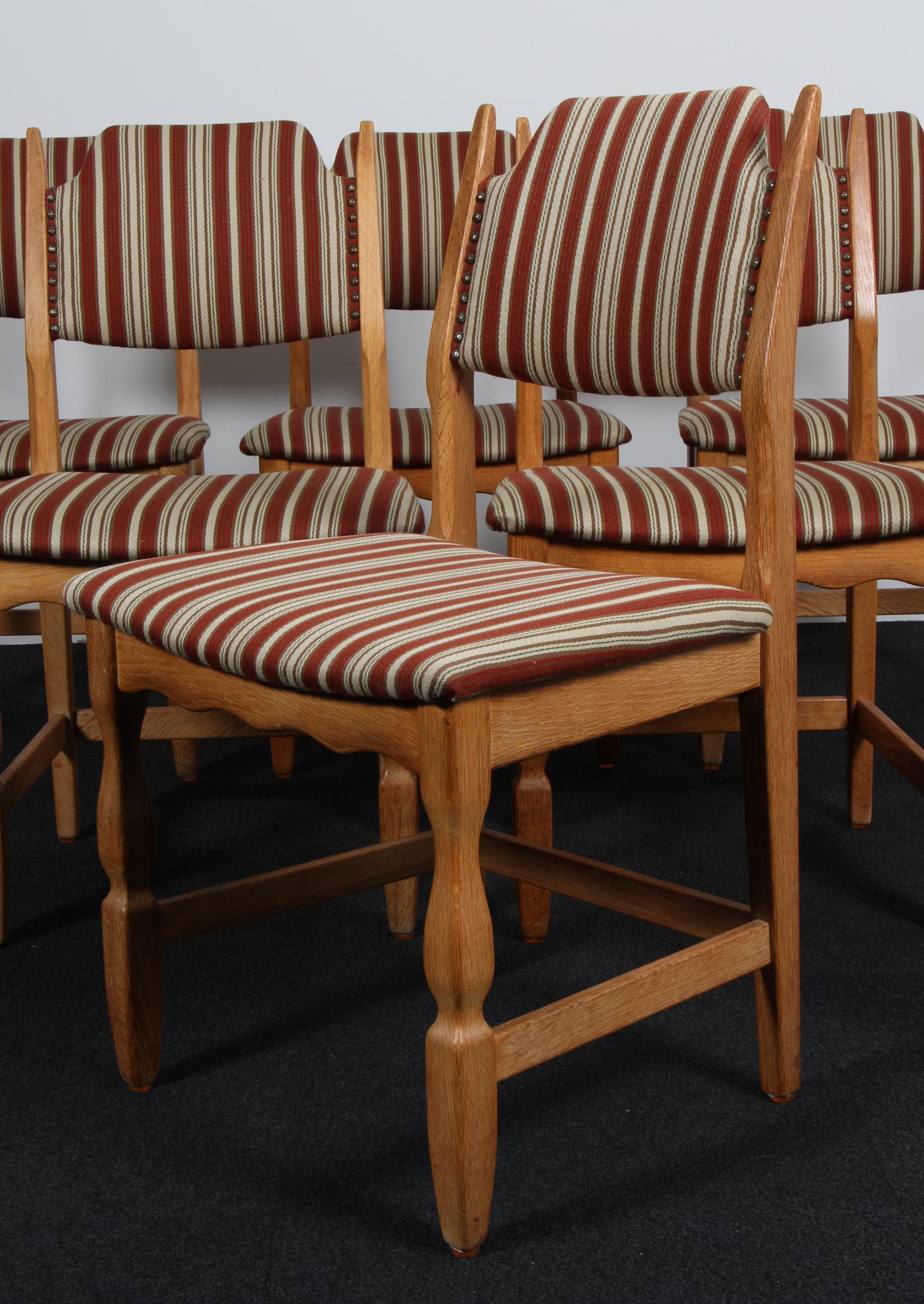 Sillas de comedor de Henning Kjærnulf, lana savak en Excelente estado para la venta en Esbjerg, DK
