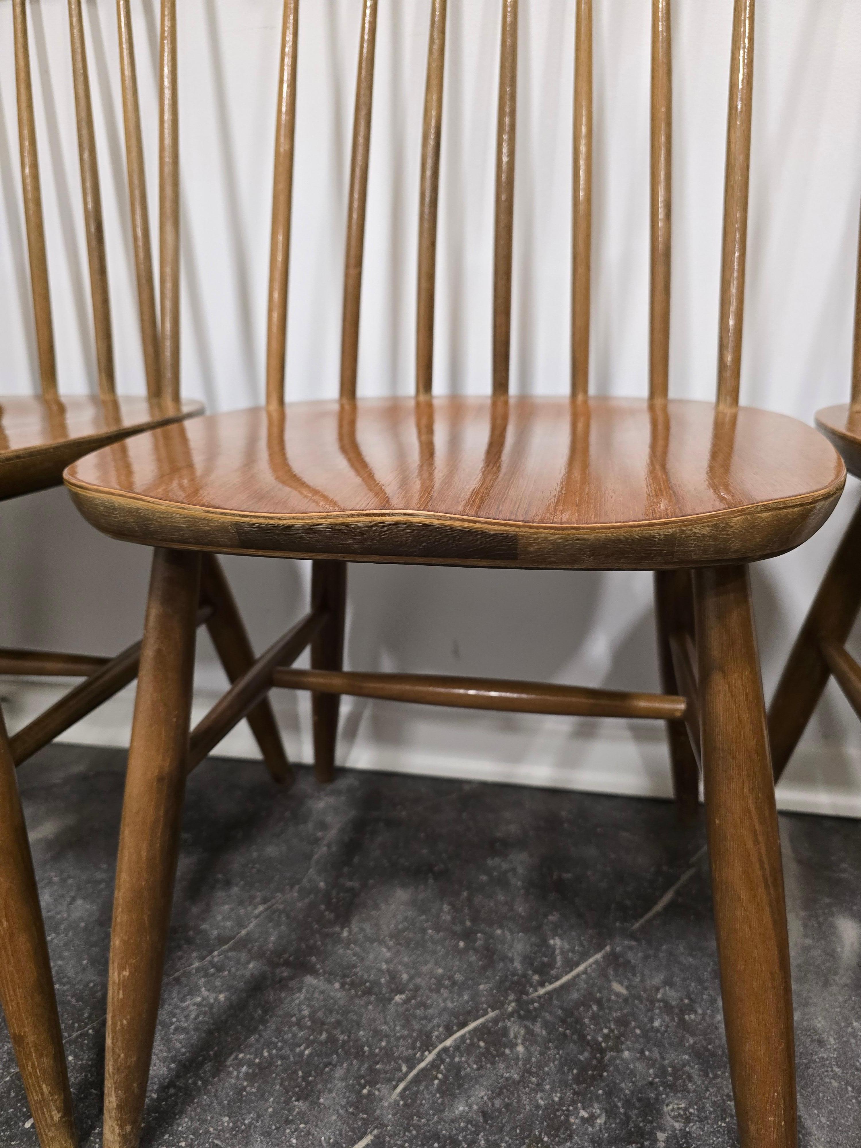 Dining chairs by Ilmari Tapivaara 1970s 1 of 4 For Sale 5
