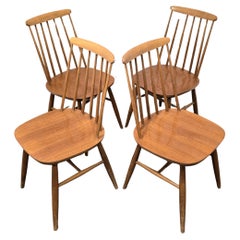 Dining chairs by Ilmari Tapivaara 1970s 1 of 4