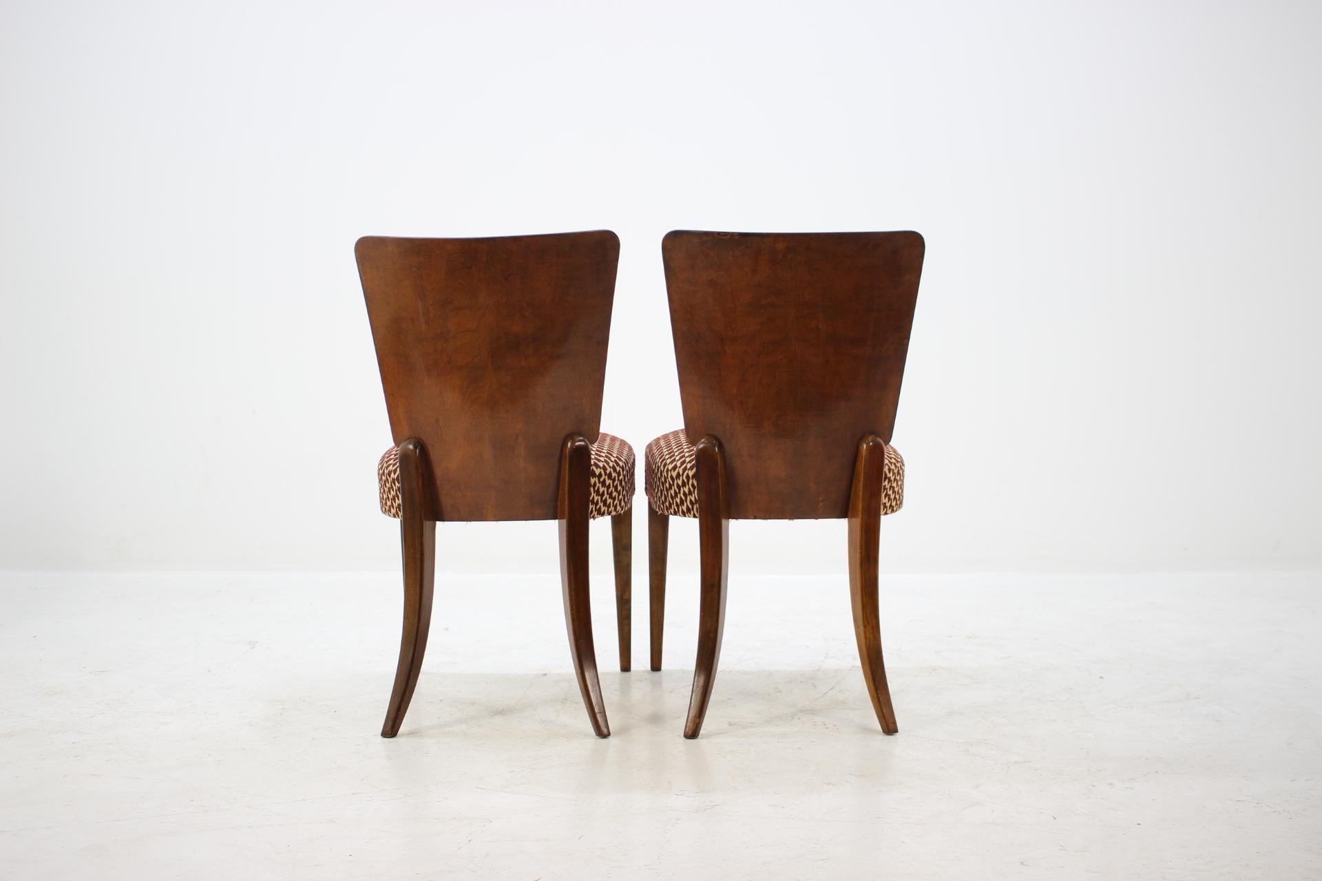 Mid-20th Century Dining Chairs by Jindřich Halabala for UP Zavody, Set of 4