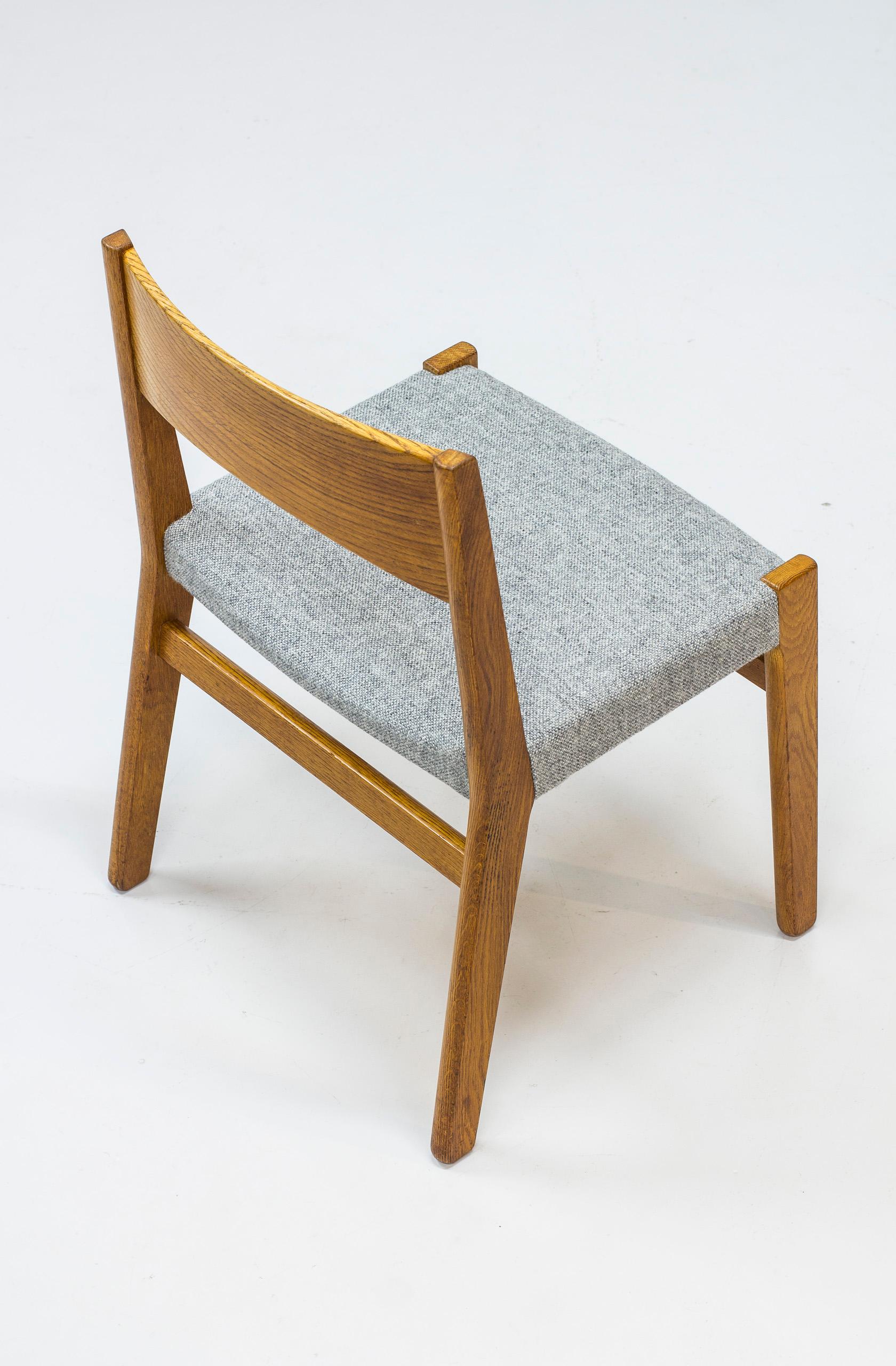 Mid-20th Century Dining chairs by John Vedel Rieper for Erhard Rasmussen, Denmark, circa 1957 For Sale