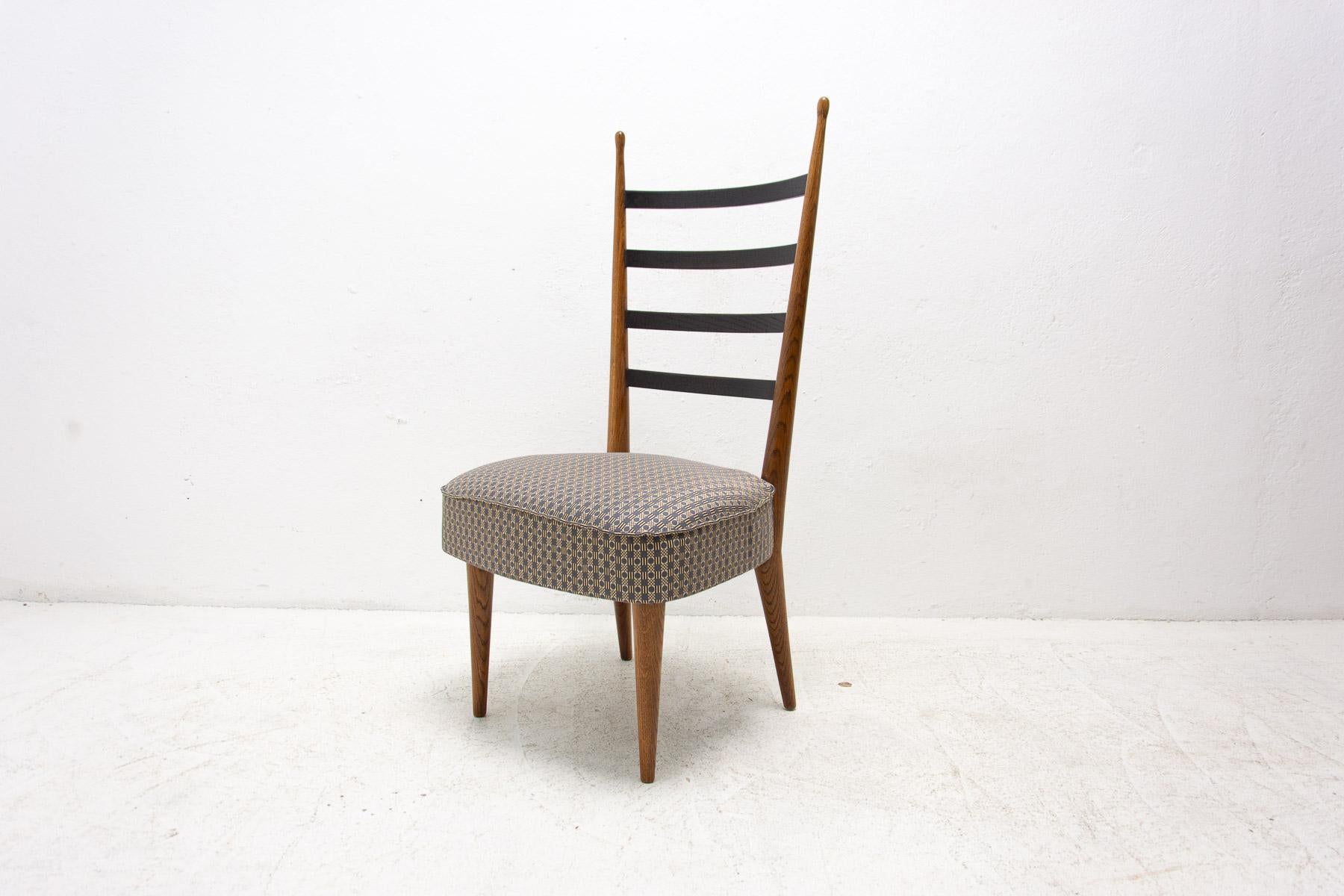 Esszimmerstühle von Josef Pehr, Tschechoslowakei, 1940er Jahre, 4er-Set im Angebot 6